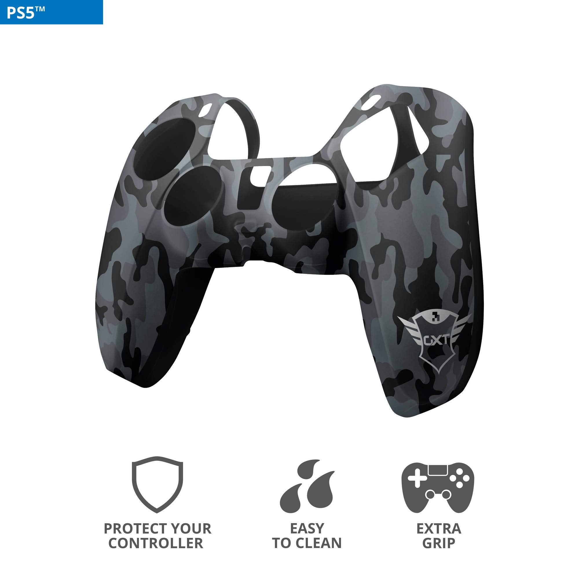 Trust GXT 748 PS5 Controller Skin – Anti-Slip Silicone Cover for DualSense 11