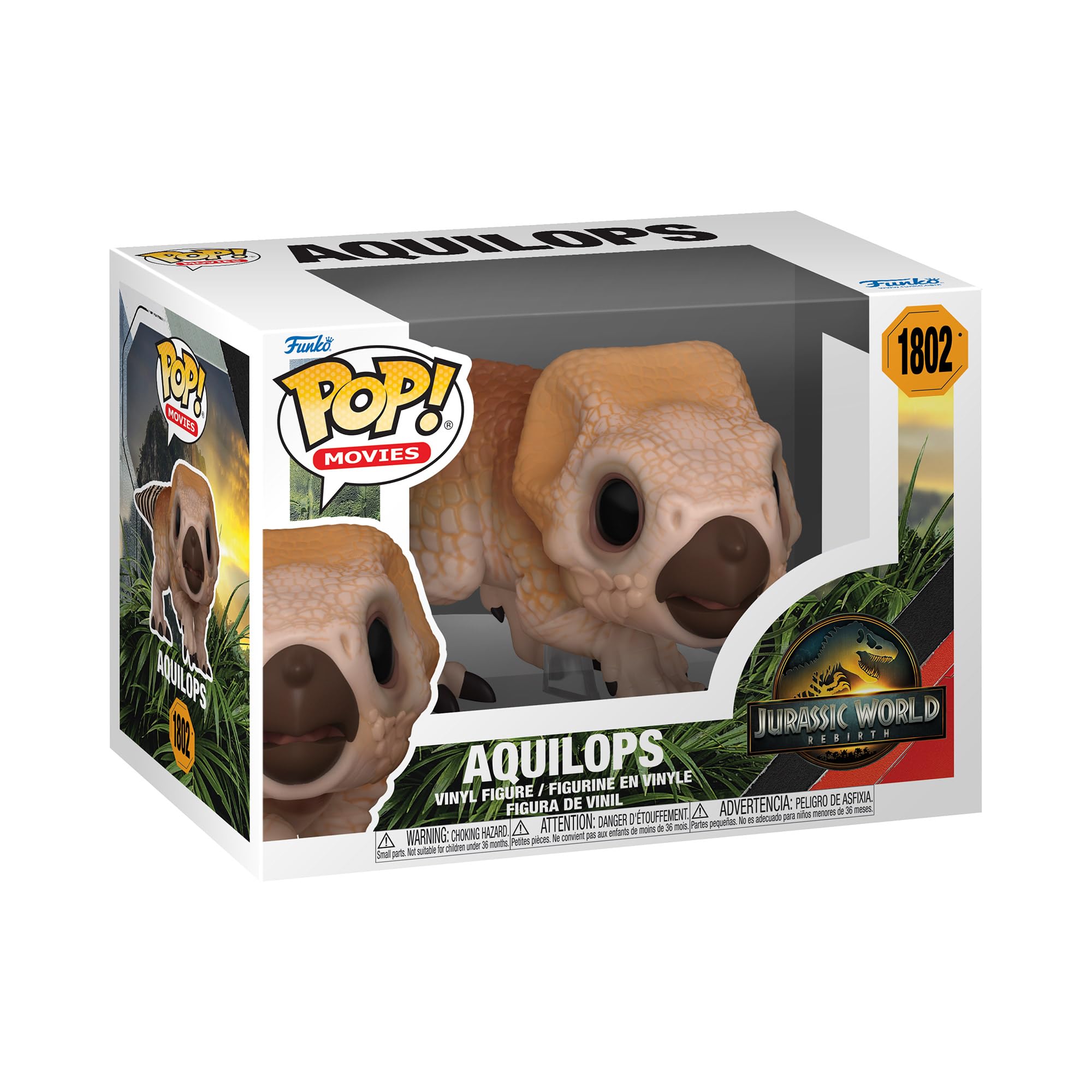 Funko Pop! Movies: Jurassic World: Rebirth – Aquilops - Collectable Vinyl F