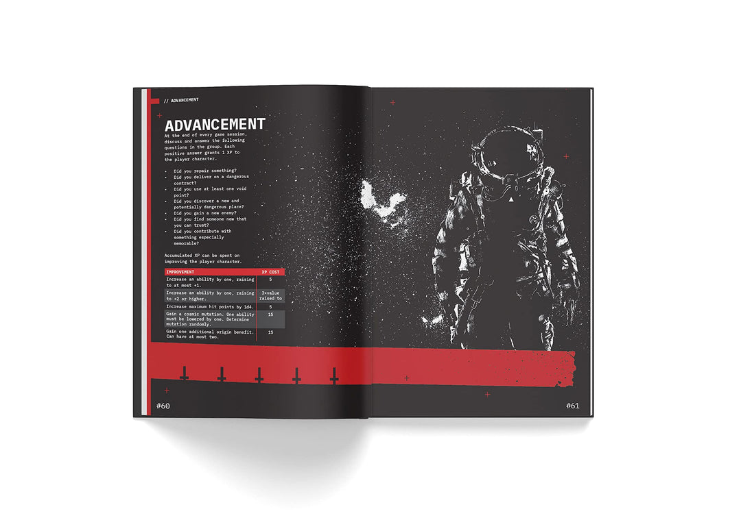 Death in Space RPG - Hardcover Tabletop Roleplaying Game