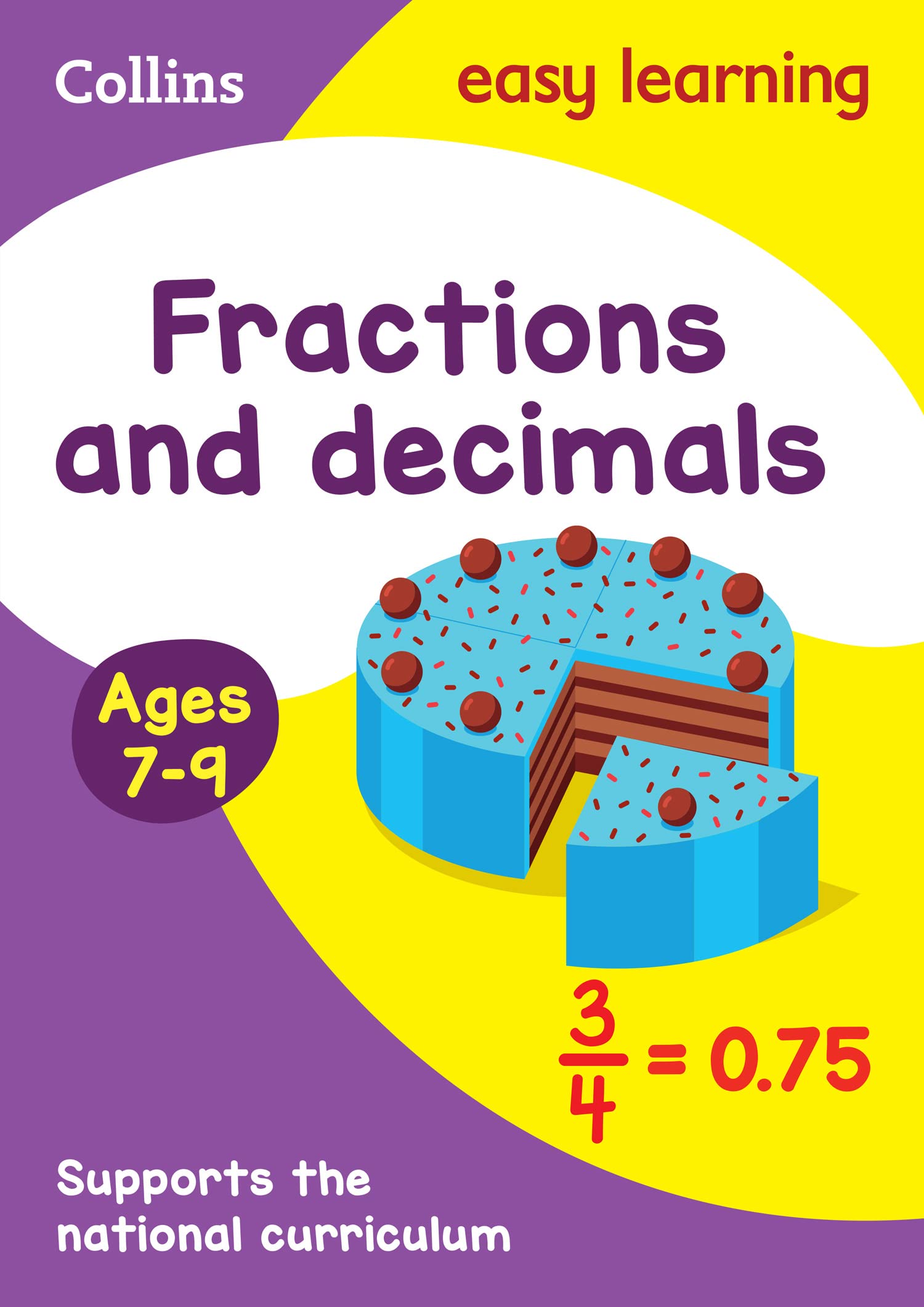Collins Fractions and Decimals Ages 7-9 | KS2 Maths Home Learning | Revised Edition