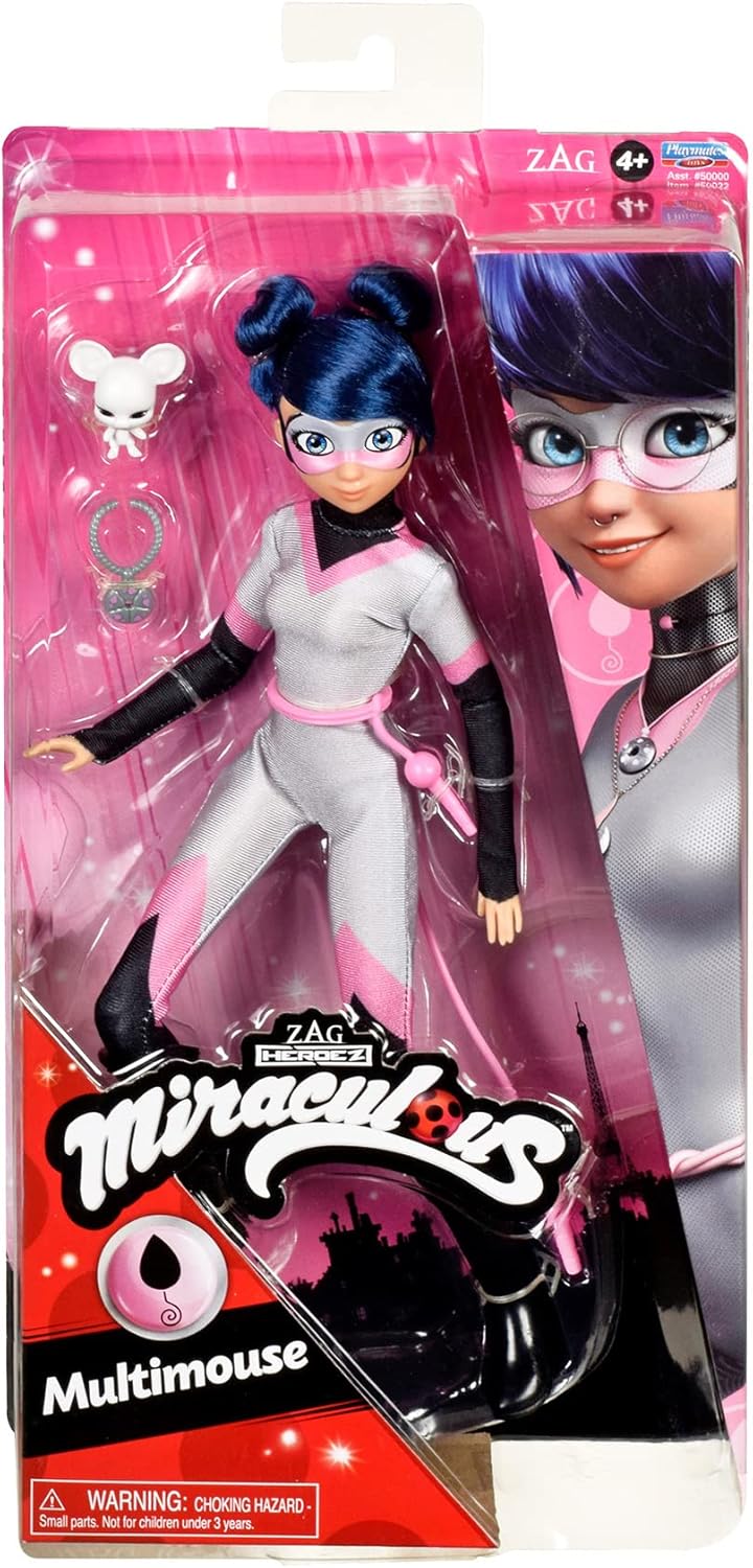 Miraculous Multimouse Fashion Doll - 26cm Articulated Action Figure with Accessories