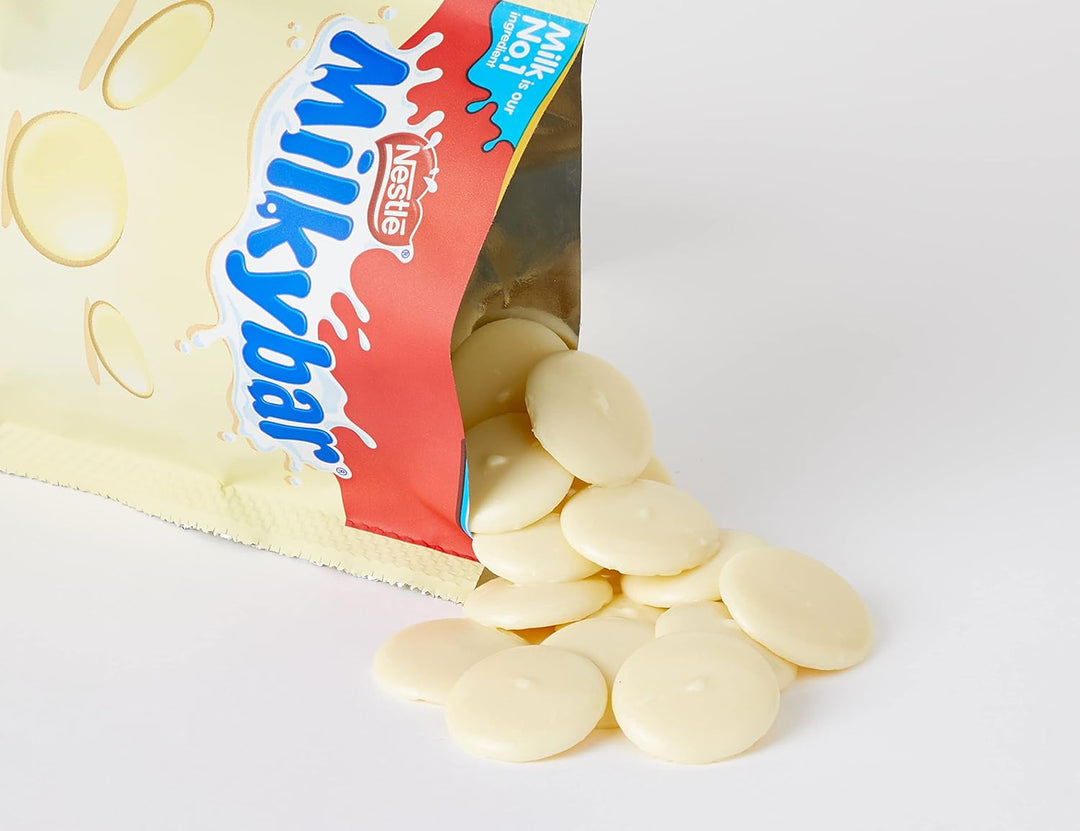 Milkybar White Chocolate Giant Buttons Sharing Pouch 94g (Pack of 11)