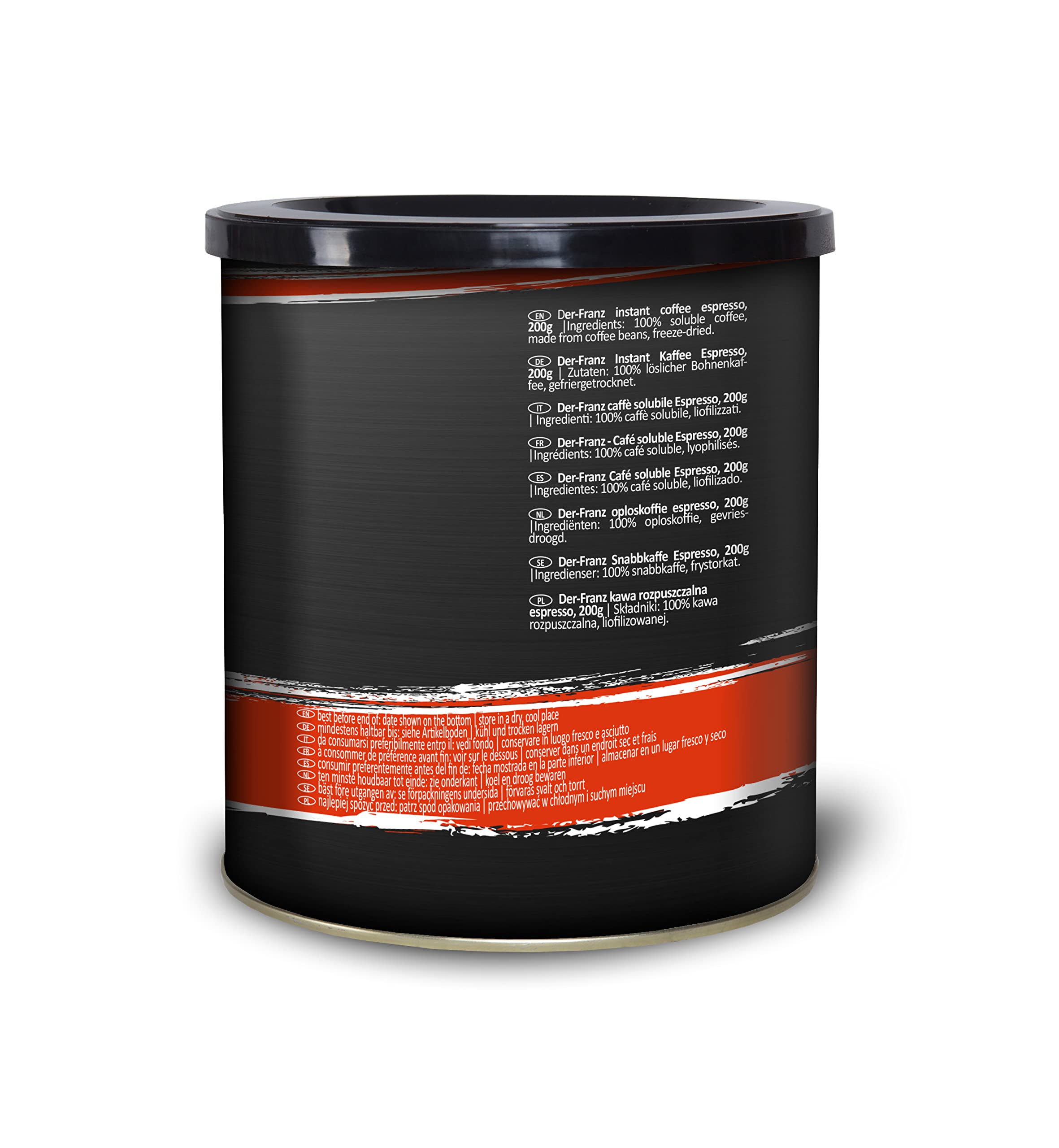 Der-Franz Espresso Instant Coffee, 200 g 5