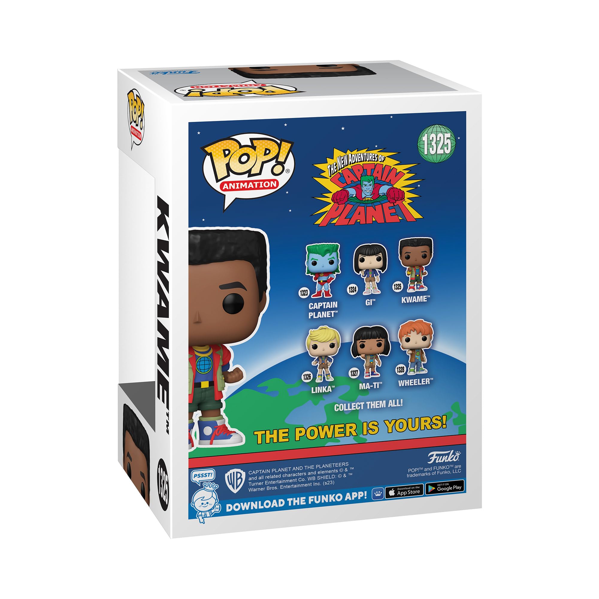 Funko Pop! Animation: Captain Planet - Kwame Olowe Vinyl Figure (72557) 7