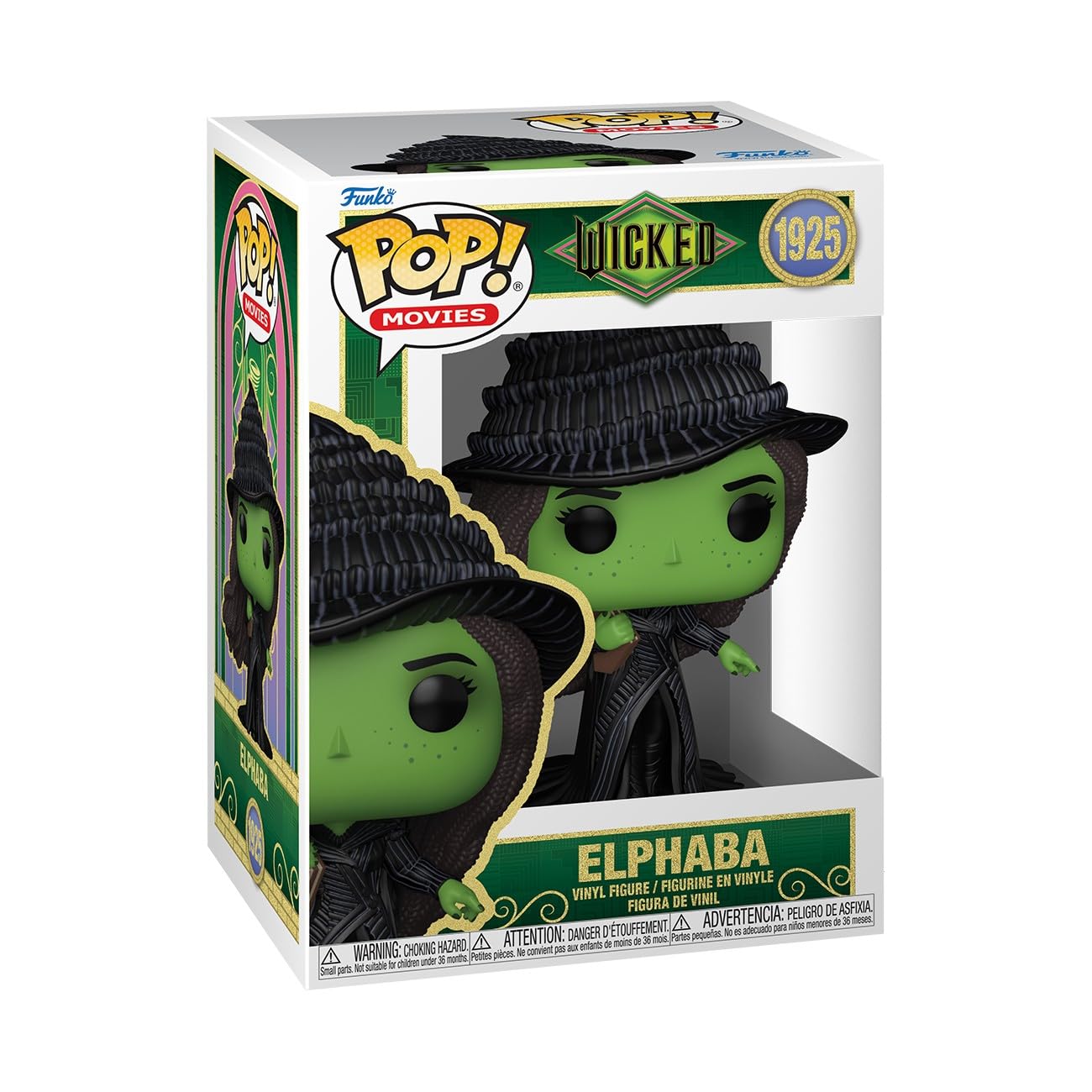 Funko POP! Movies: Elphaba (Wicked) - Collectable Vinyl Figure | Model 86672 1
