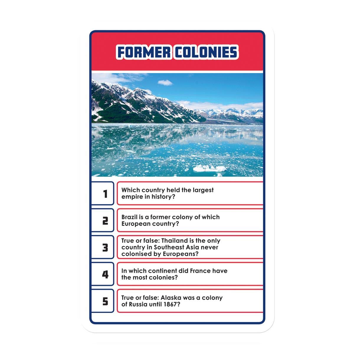 Top Trumps Countries and Flags Quiz Game - 500 Questions | Multicolor | Standard Edition 7