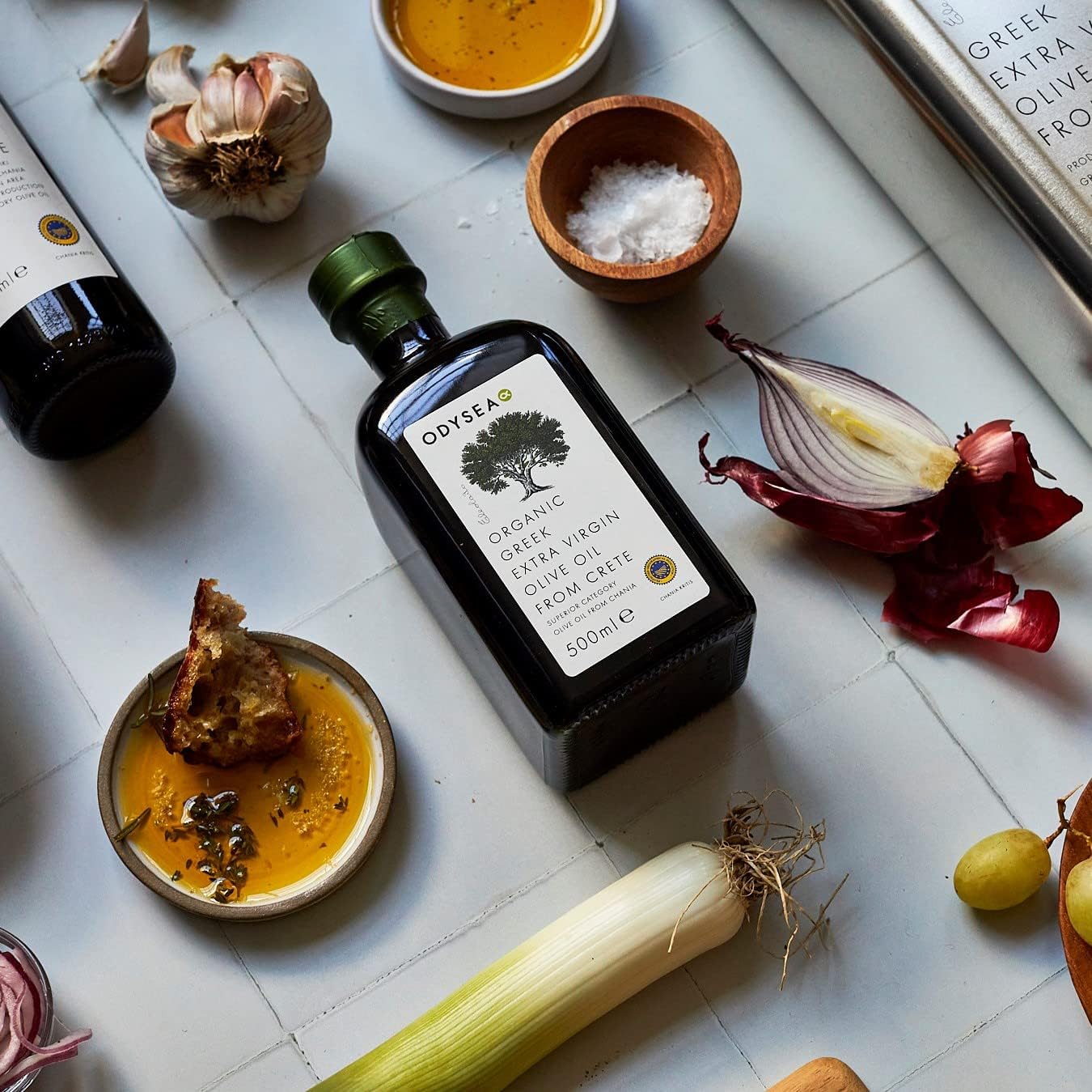 Odysea Organic Greek Extra Virgin Olive Oil, PGI Chania, 500 ml 4