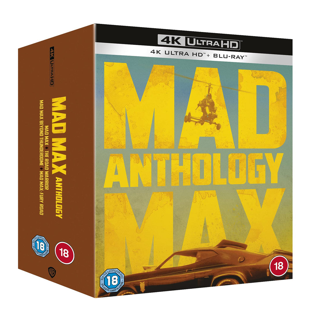 Mad Max Anthology (1979-2015) - 4K Ultra HD [Region Free] [Blu-ray]