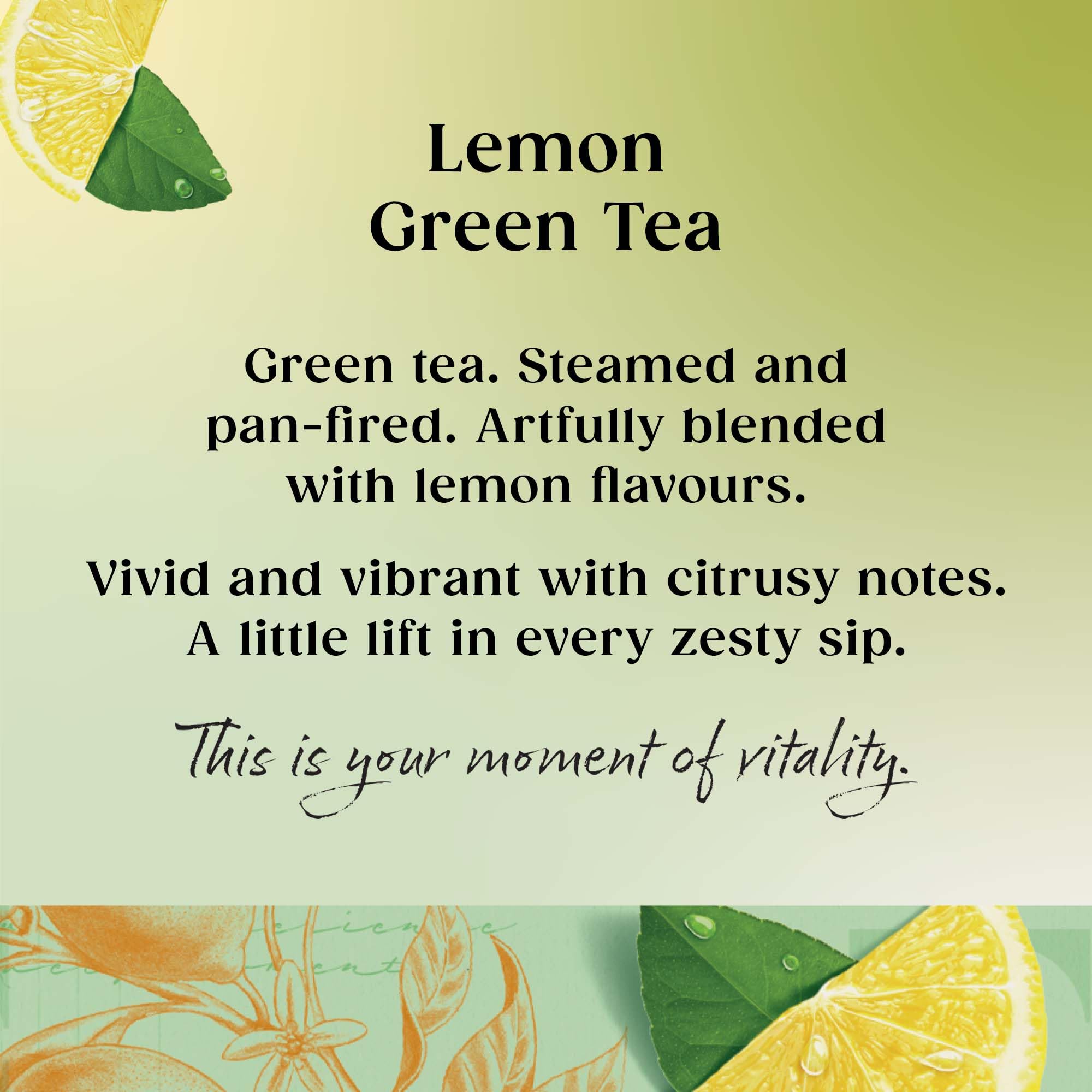Twinings Lemon Green Tea - Refreshing Flavour | 20 Teabags | 40g 3