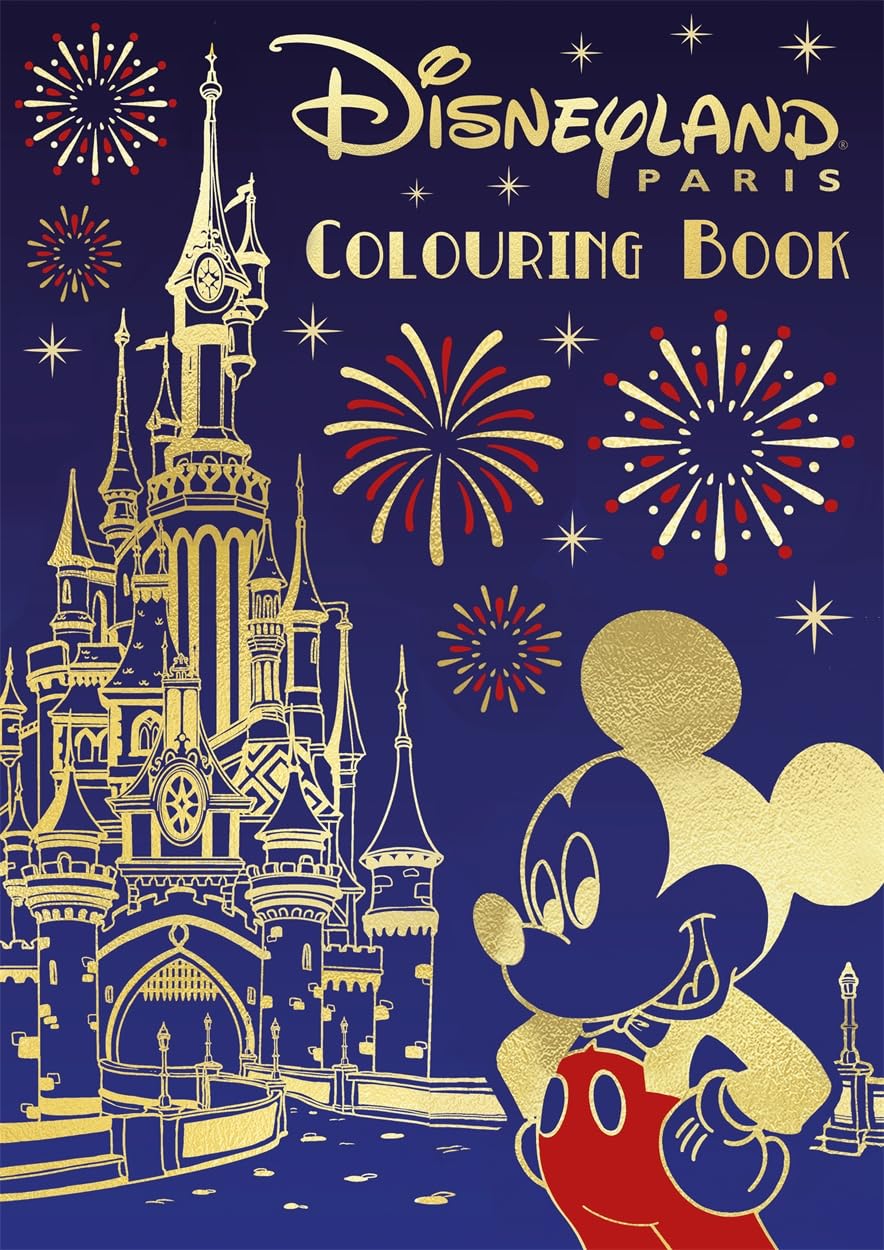 Autumn Disneyland Paris Colouring Book - Paperback | 96 Pages | Age 7+
