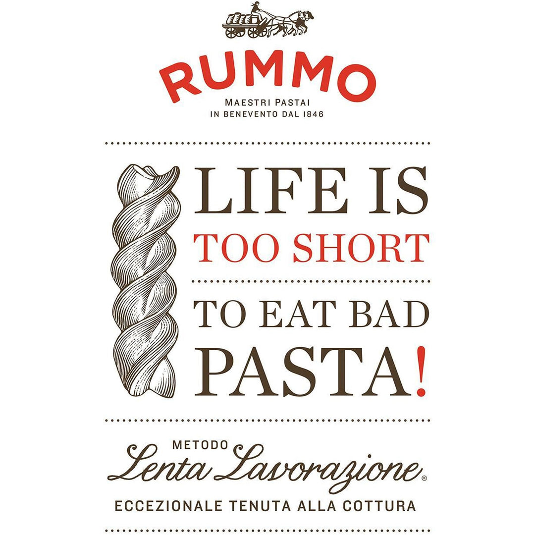 Rummo Maccheroncelli Rigati No. 7 – 500g Ridged Italian Pasta