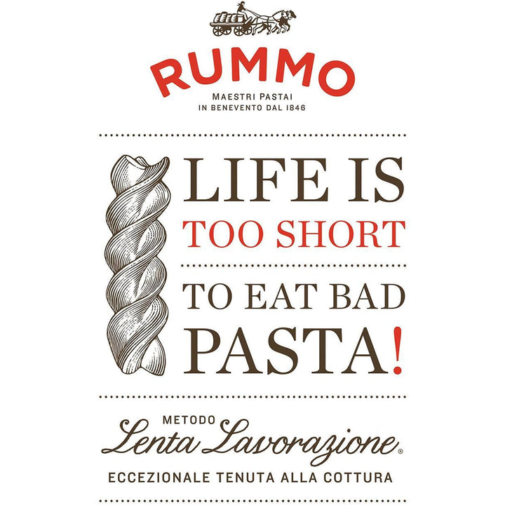 Rummo Maccheroncelli Rigati No. 7 – 500g Ridged Italian Pasta