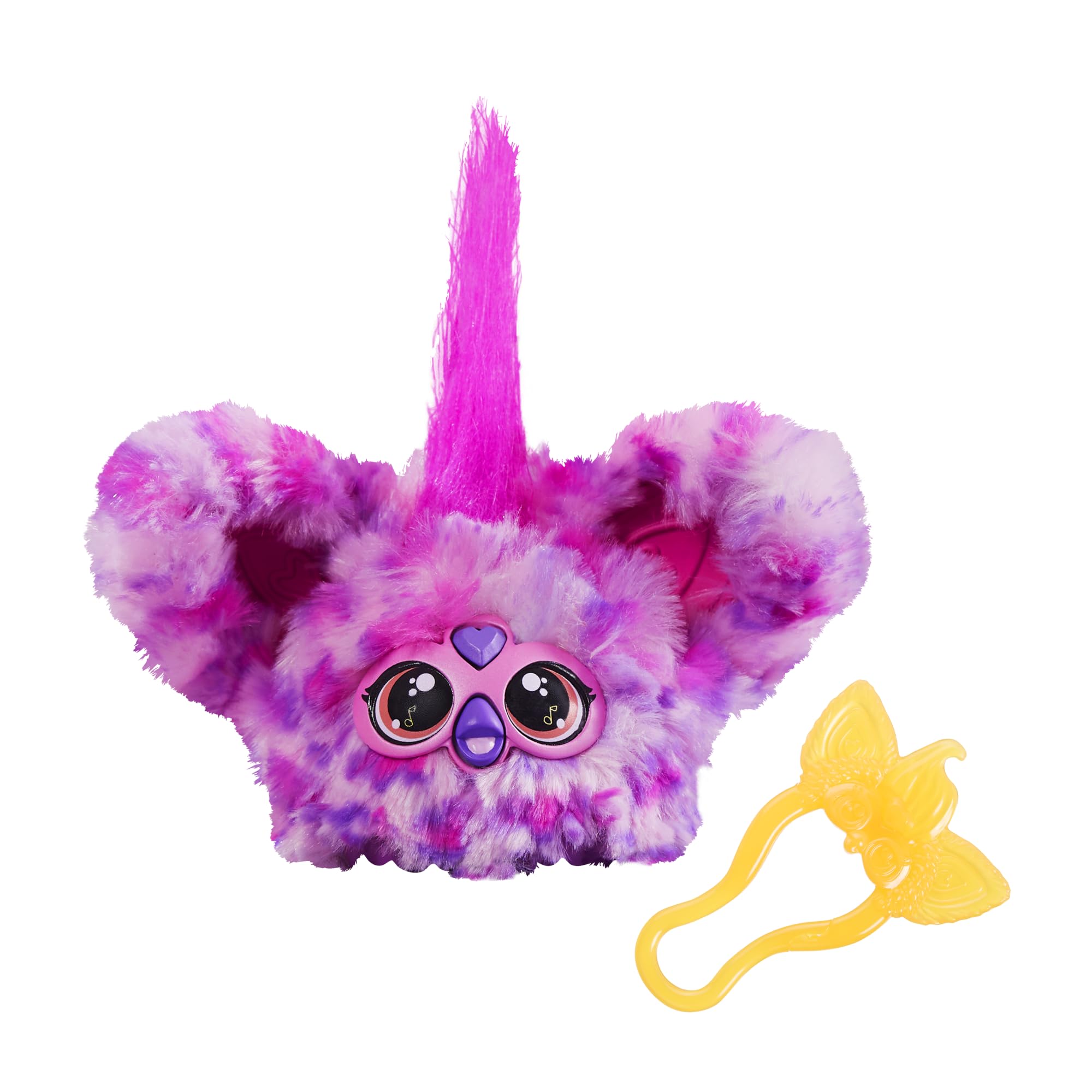 Furby Hip-Bop Mini Electronic Plush Toy, Pink