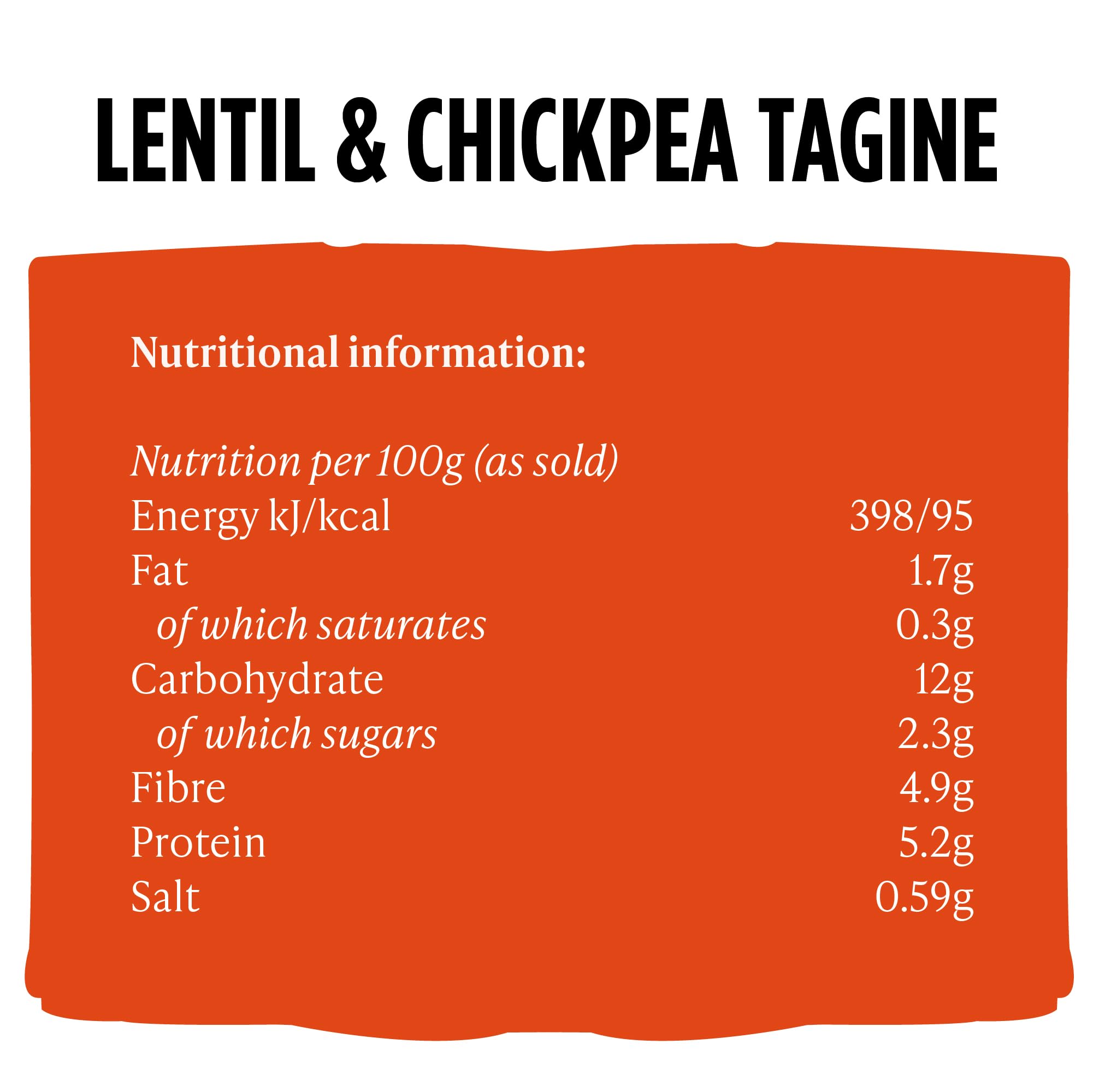 Merchant Gourmet Lentil & Chickpea Tagine with Ras El Hanout - High Protein & Fibre | 6 x 280g Pouches 5