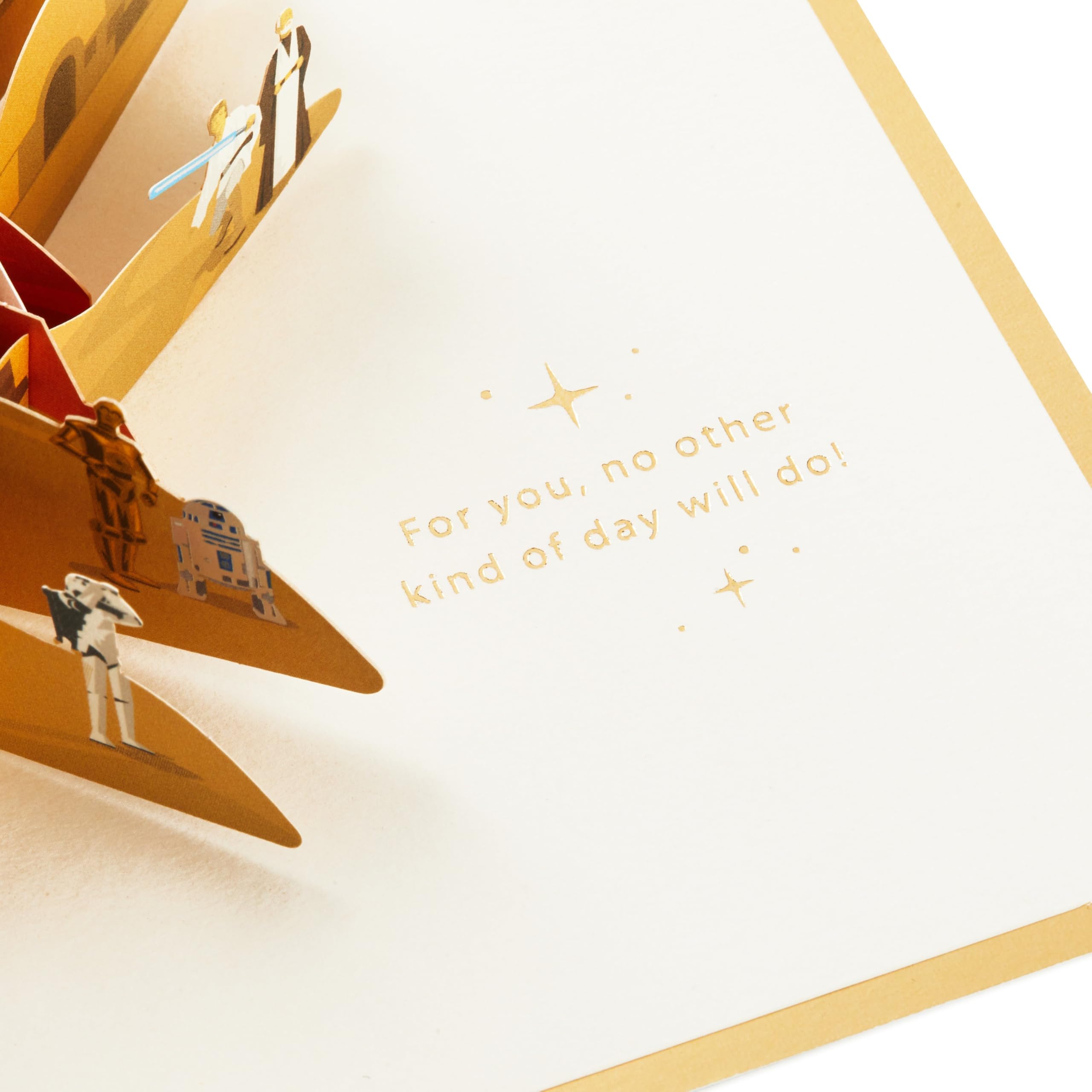 Hallmark Star Wars 3D Pop-Up Any Occasion Card | Birthday, Father's Day | Recyclable 6