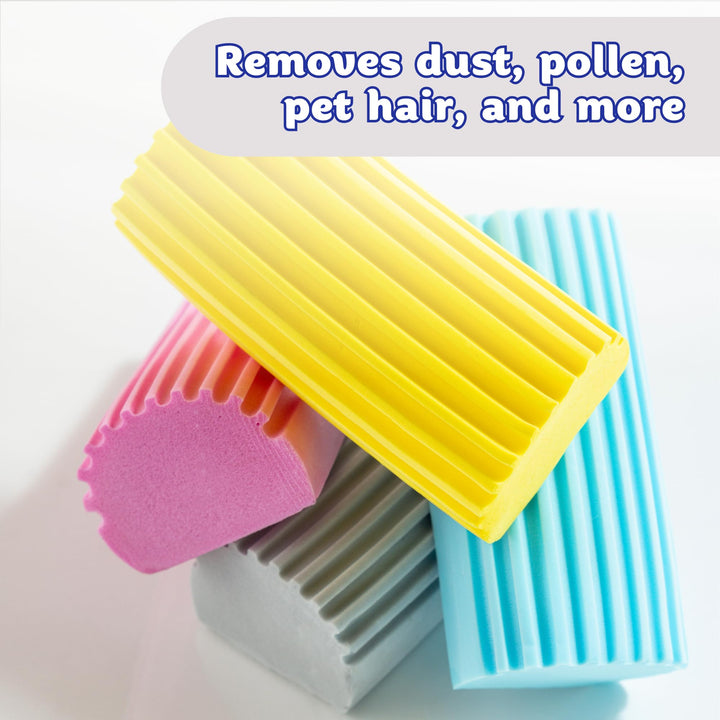 Scrub Daddy Damp Duster - Multipurpose Cleaning Sponge for Blinds, Radiators & Skirting Boards
