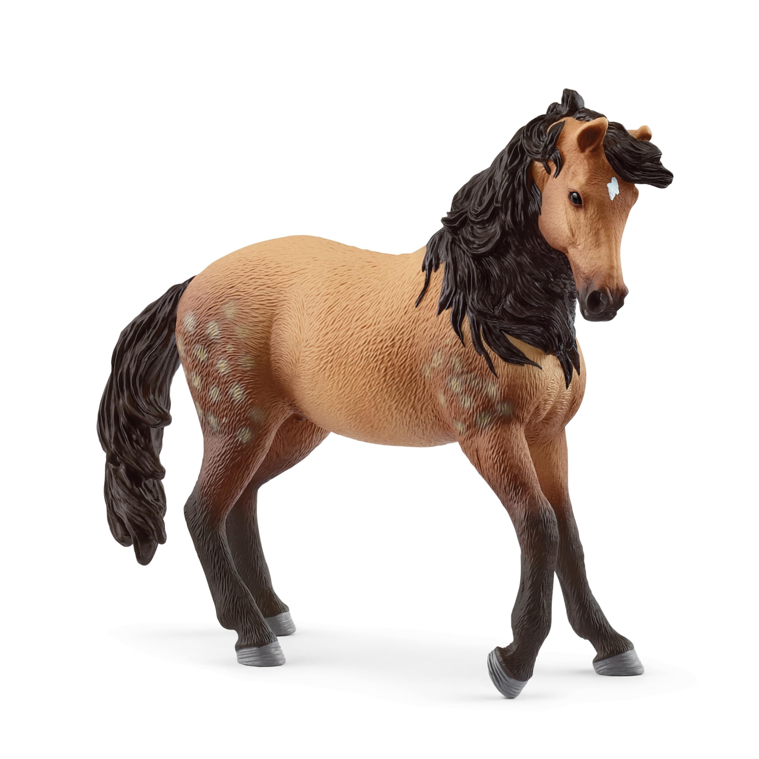 Schleich Horse Club Andalusian Mare Figurine - Spotted Brown Coat | 14cm | Ages 3+