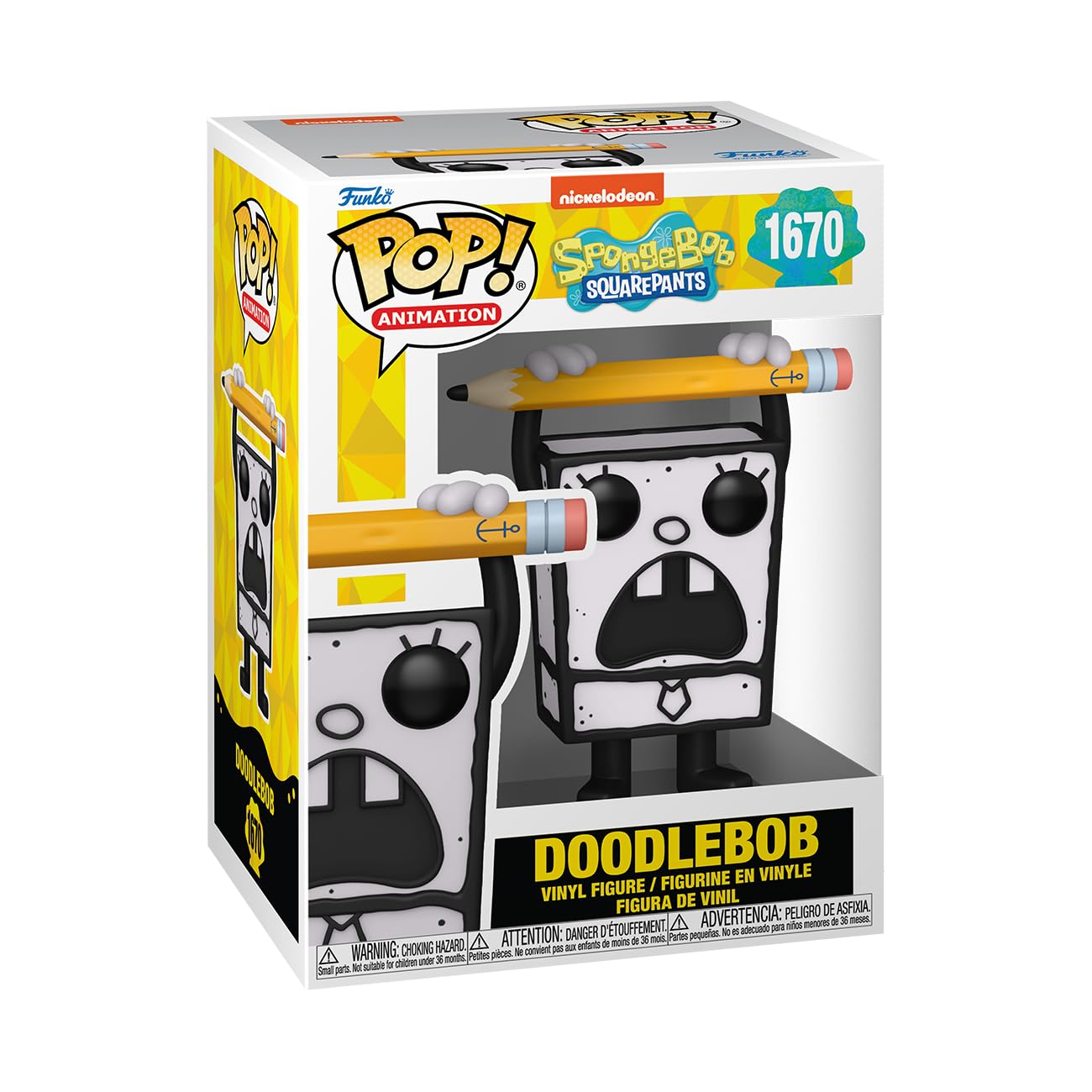 Funko Pop! TV: Spongebob - Doodlebob Collectable Vinyl Figure | 3.75 Inches Tall