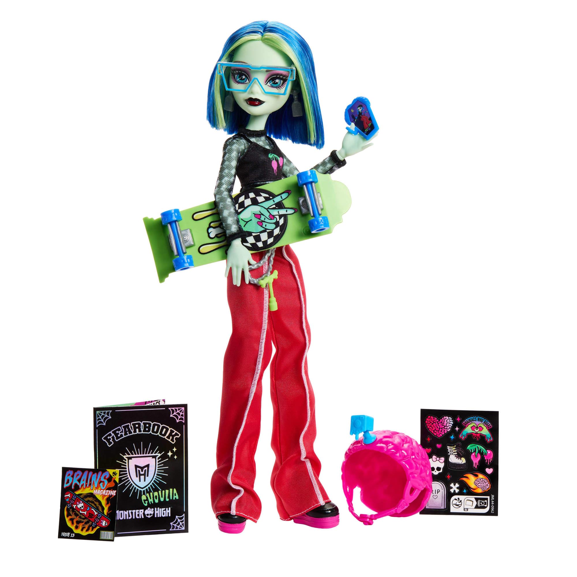 Monster High Ghoulia Yelps Fearbook Playset - Ages 4+