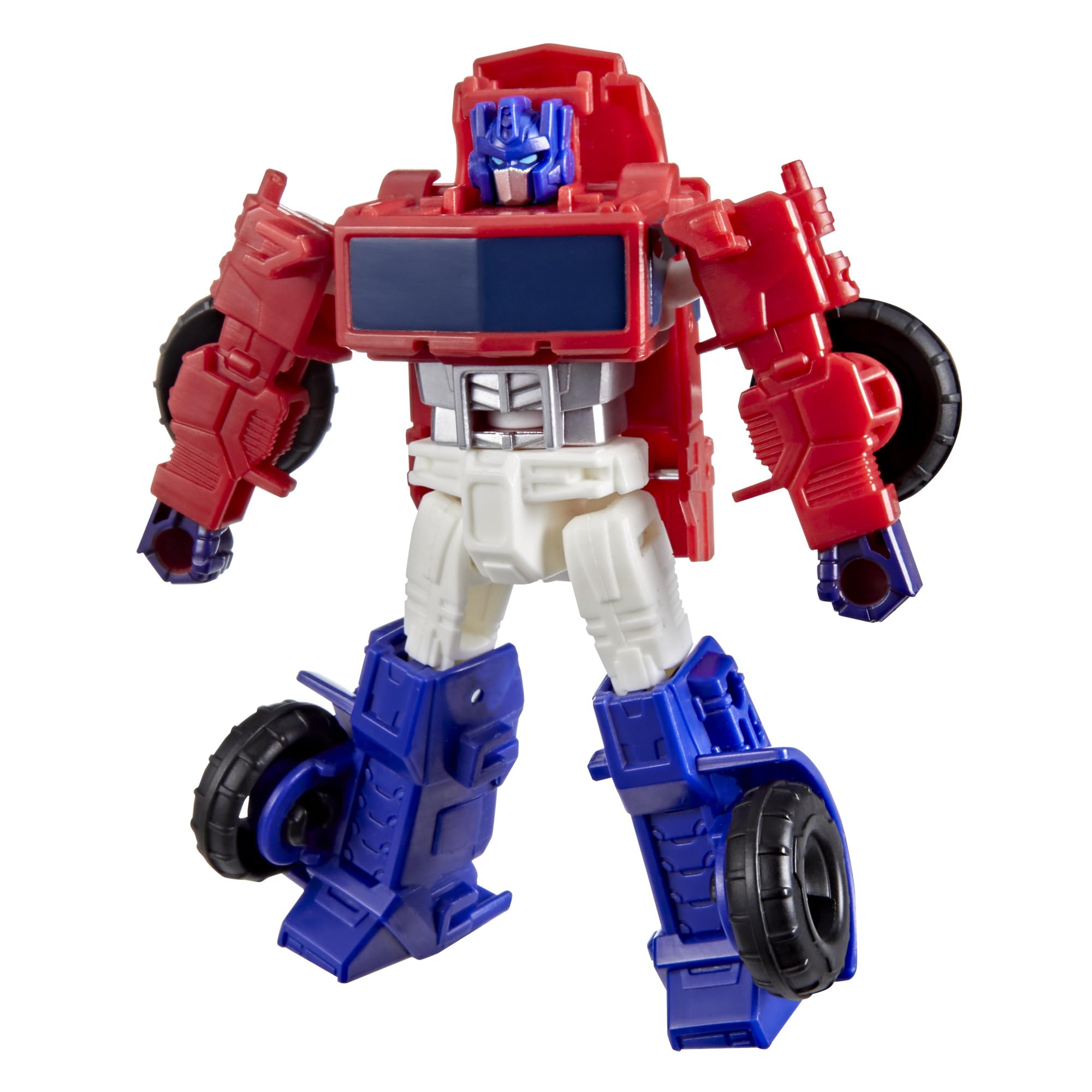 Transformers Optimus Prime Cyber Changers Action Figure | 4-Step Conversion | 10cm 1