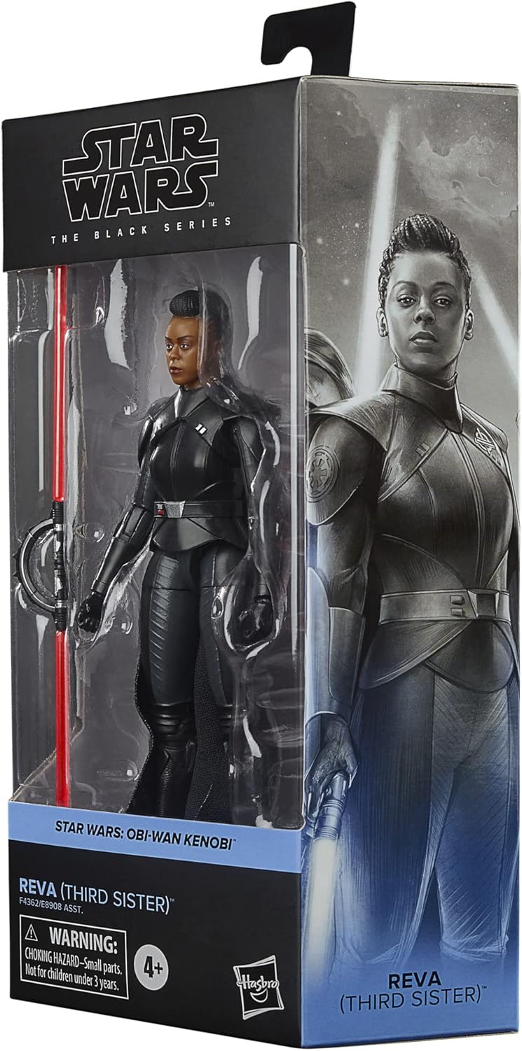 Star Wars The Black Series Reva (Third Sister) Action Figure - 6-Inch Scale Collectible for Ages 4+