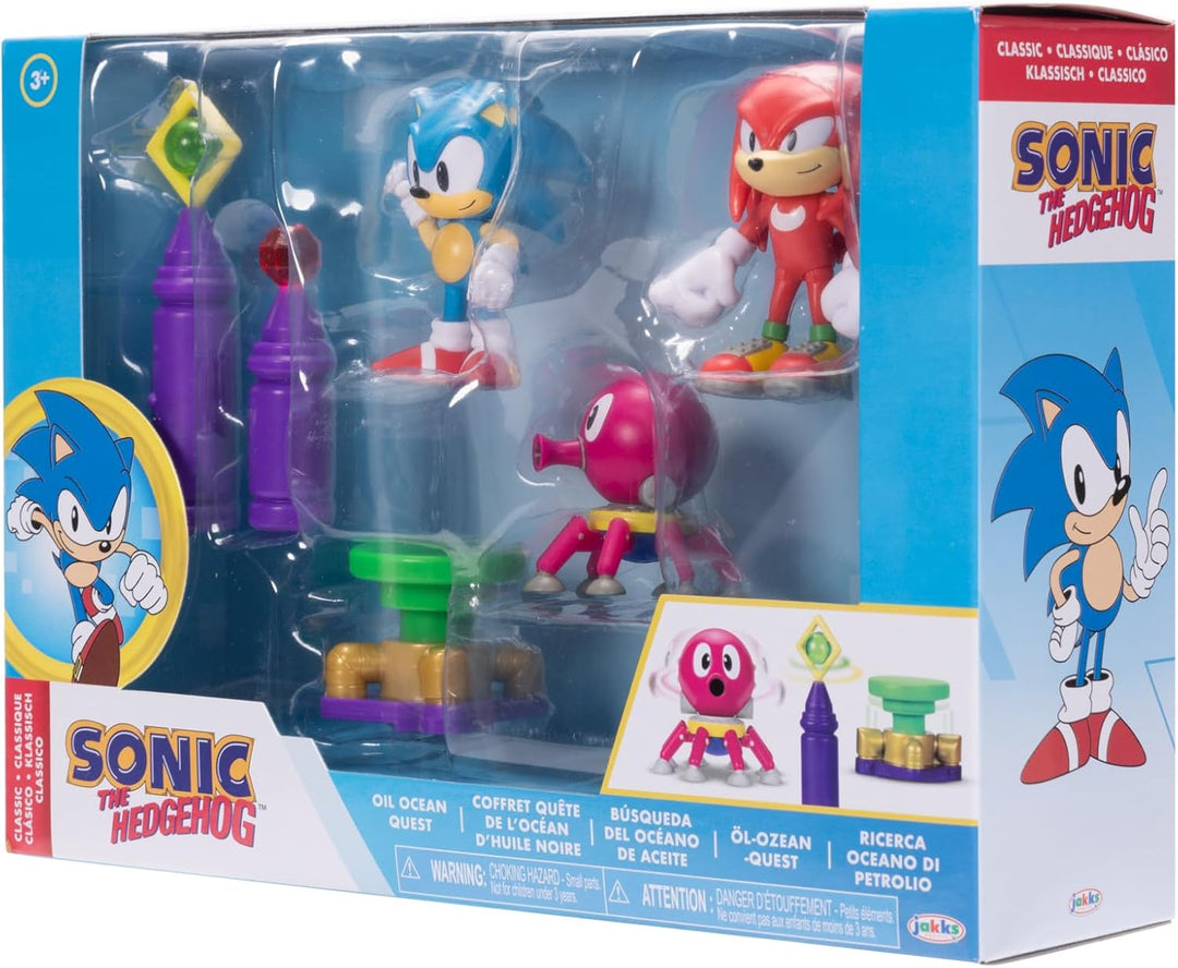 Sonic The Hedgehog - Oil Ocean Diorama Action Figure Set (2023)