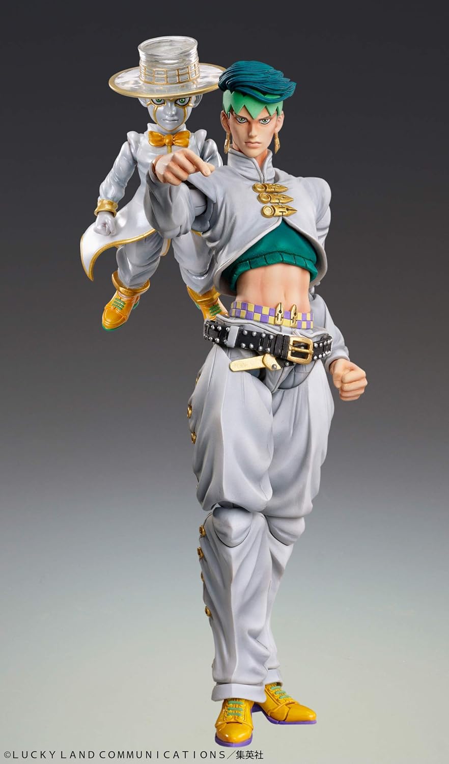 Medicos Super Action Statue Jojo's Bizarre Adventure Part 4 - Rohan Kishibe & Heaven's Door Action Figure (ME21754)