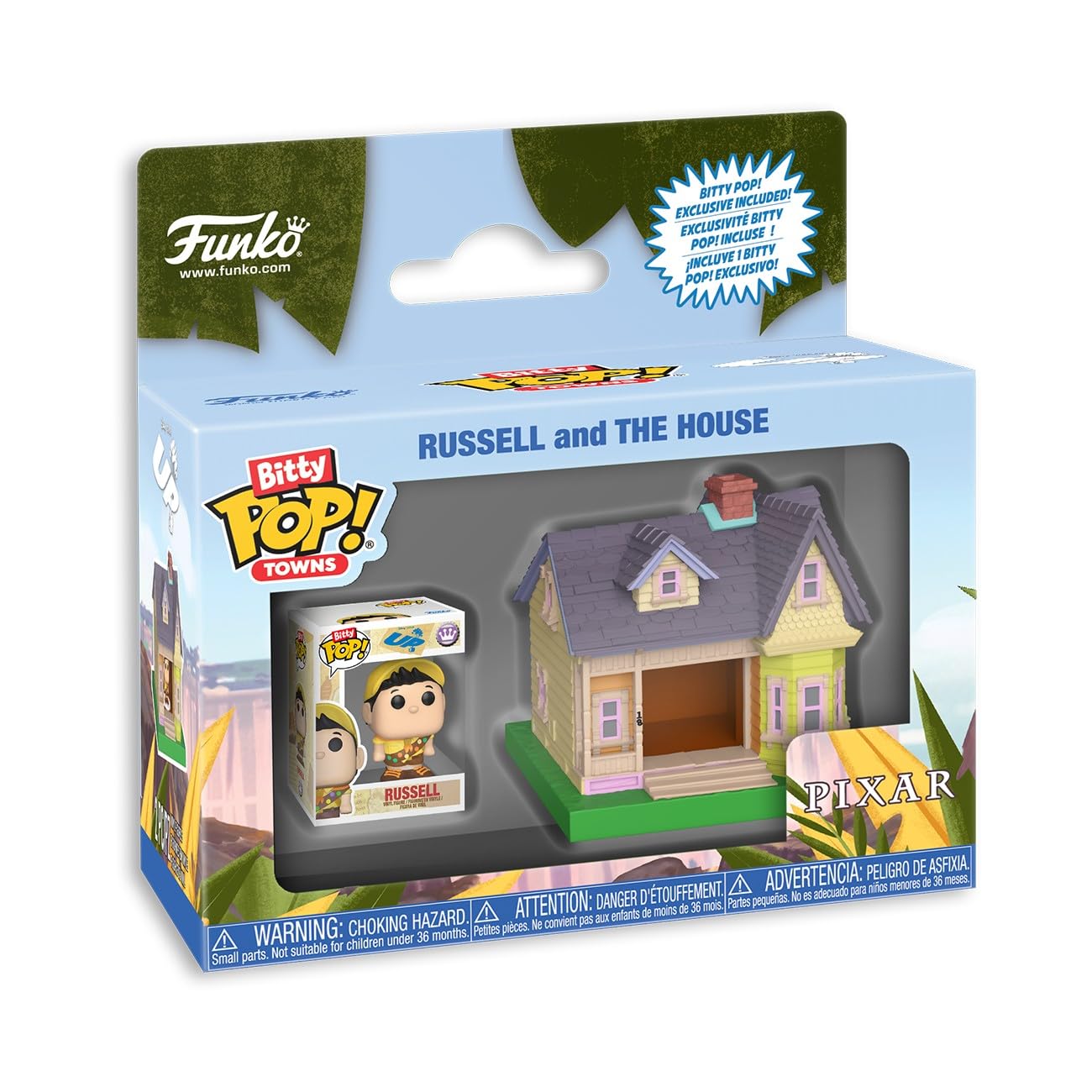 Funko Pop! Bitty Town: UP - Russell and The House Vinyl Figure