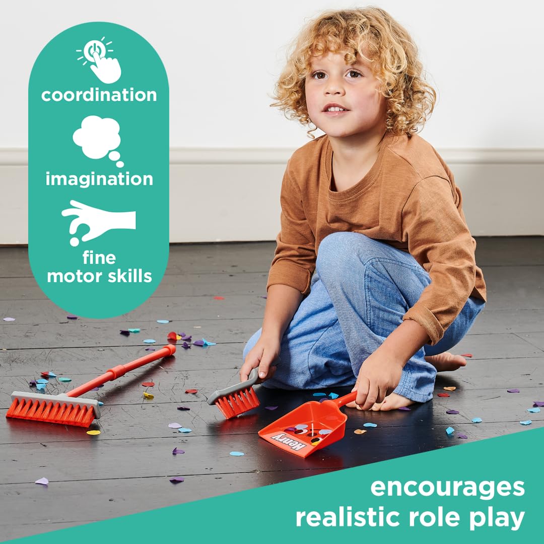 Casdon Henry Brush Set - Child-Friendly Cleaning Playset for Ages 3+ 6