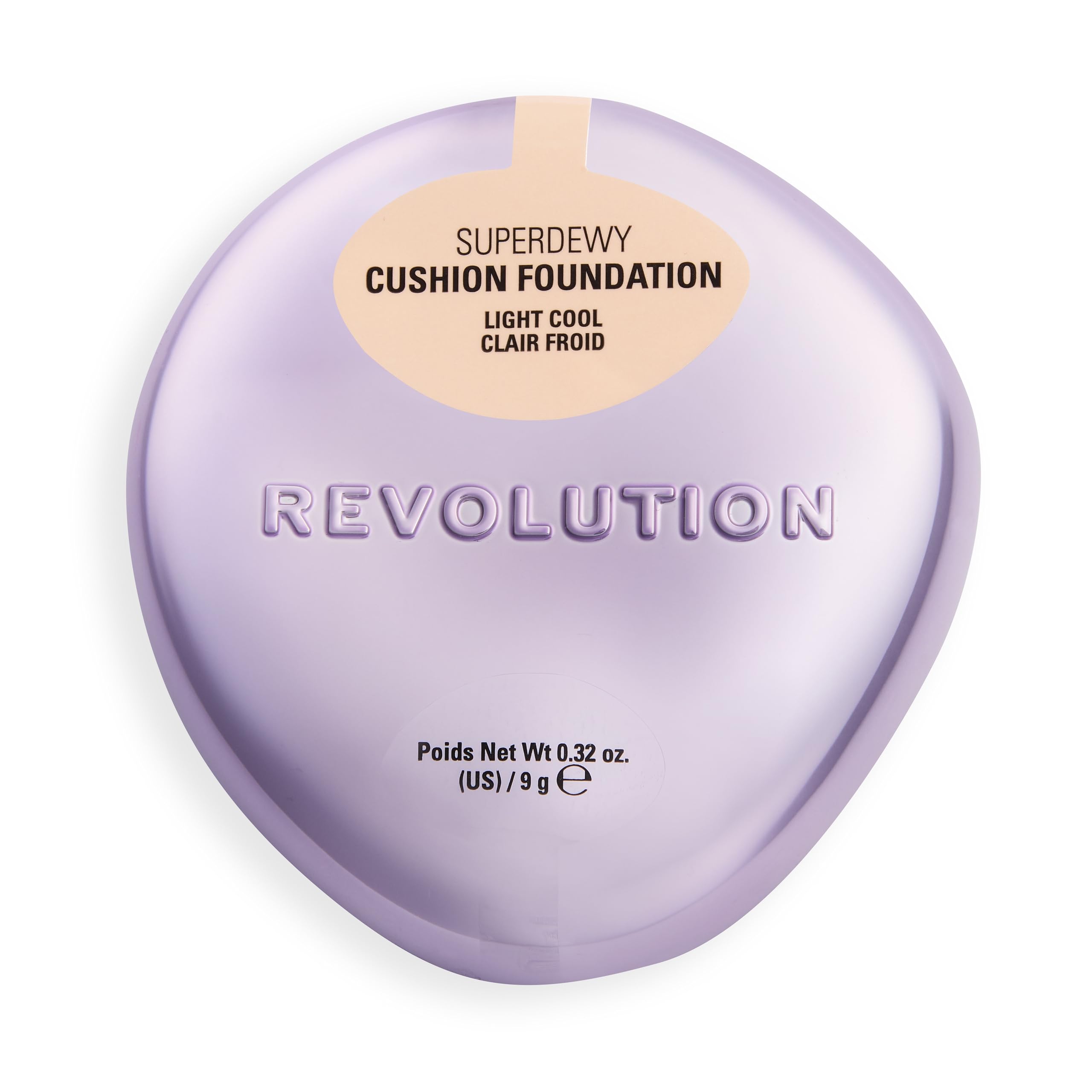 Revolution Beauty London Superdewy Cushion Foundation - Buildable Coverage | Hydrating | Light Cool 1