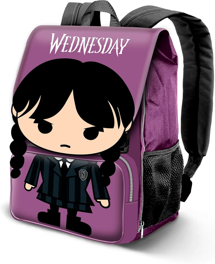 Wednesday Chibi-EXP Expandable Backpack, Lilac (06350)