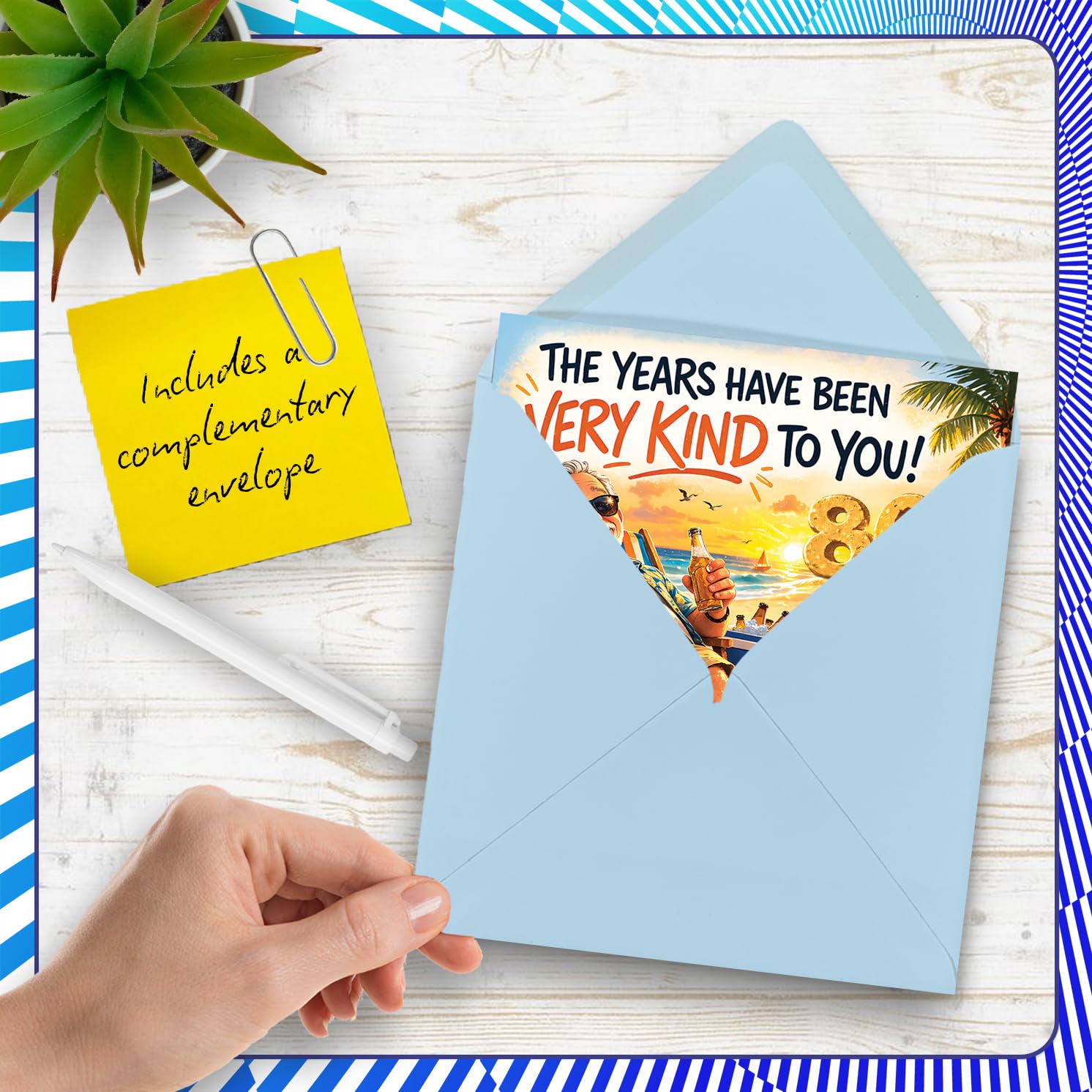 Stuff4 Funny 80th Birthday Card - Still Got That Youthful Glow | 145mm Square 5