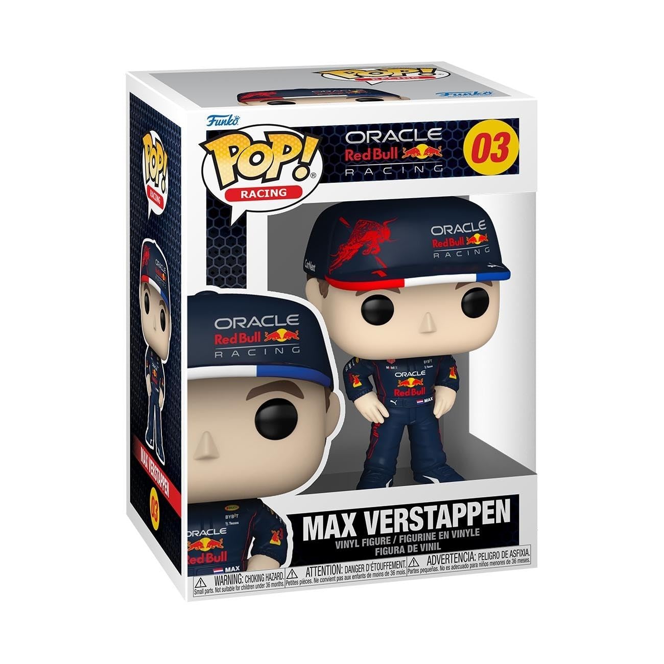 Funko Pop! Vinyl: Formula 1 - Max Verstappen - Red Bull F1 Collectable Figure | 3.75 in | Vinyl