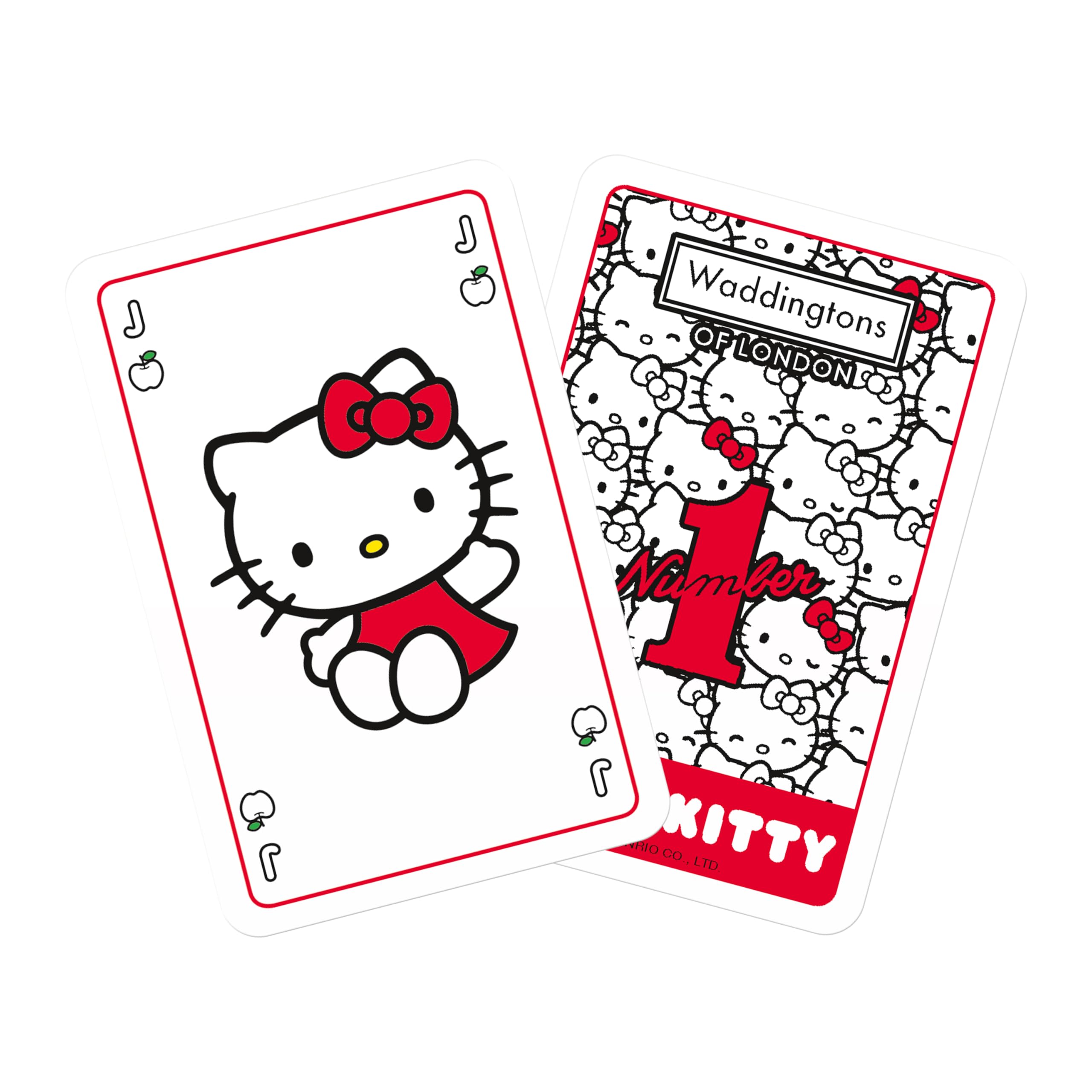 Waddingtons Number 1 Hello Kitty Card Game Set | 54 Cards | Multicolor 5