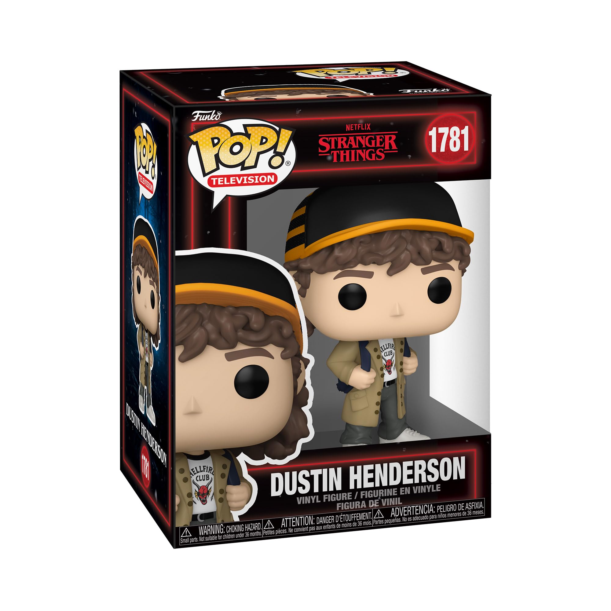 Funko Pop! TV: Stranger Things Season 5 - Dustin Henderson Vinyl Figure
