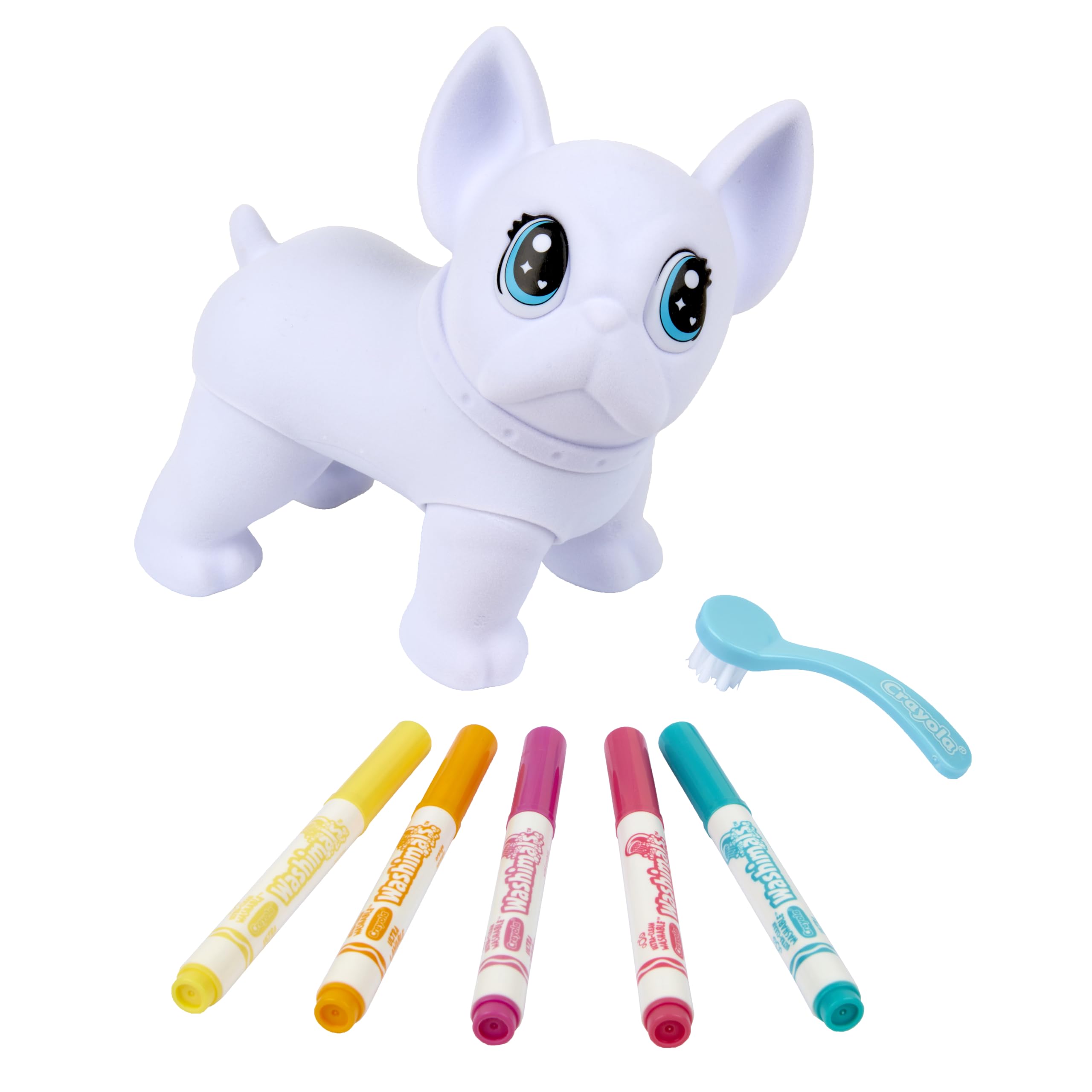 CRAYOLA Washimals Posable Jumbo Pet - Washable Markers & Dog | Ages 3+
