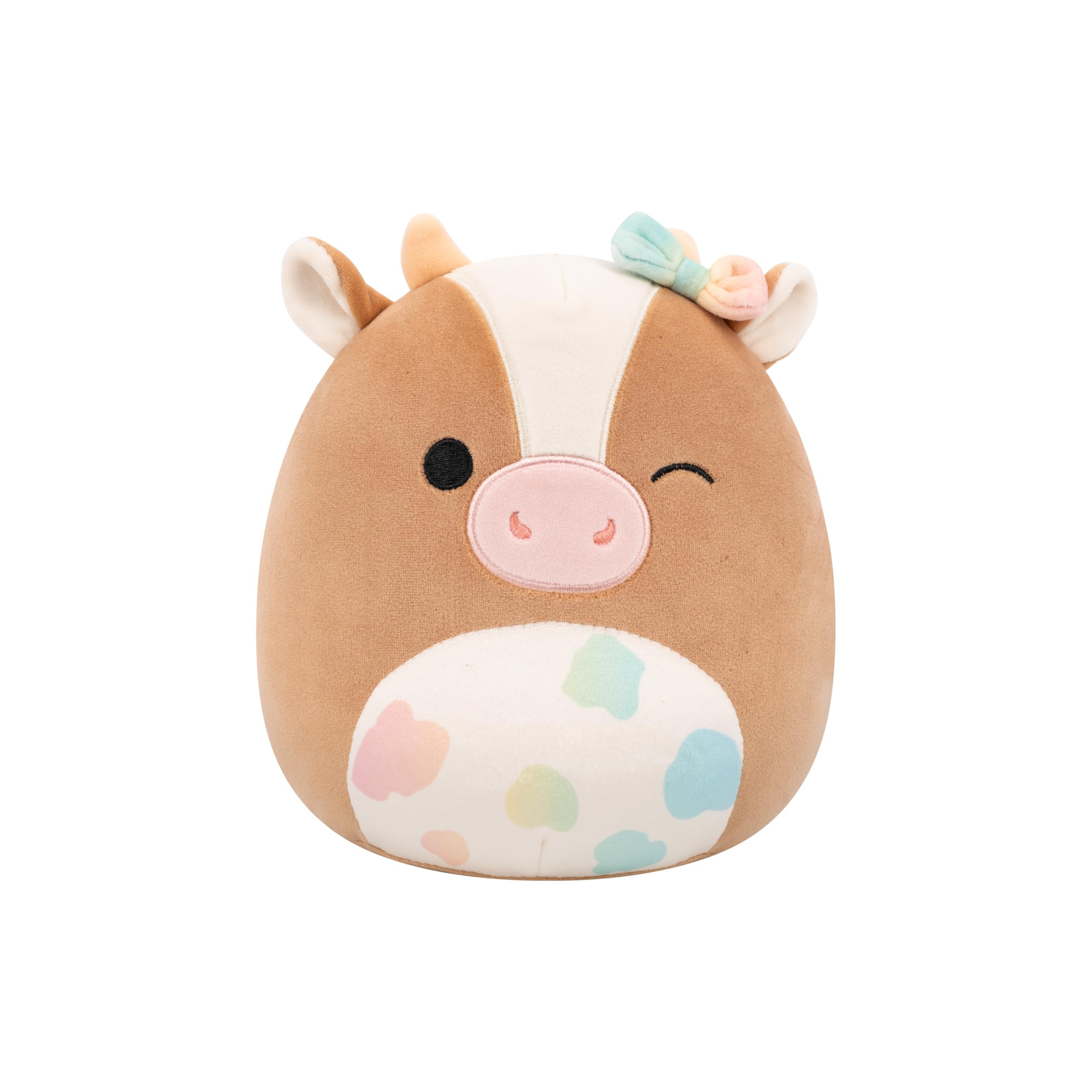 Squishmallows Griella the Winking Cow Plush - Ultrasoft Stuffed Animal for Kids 3+ 7