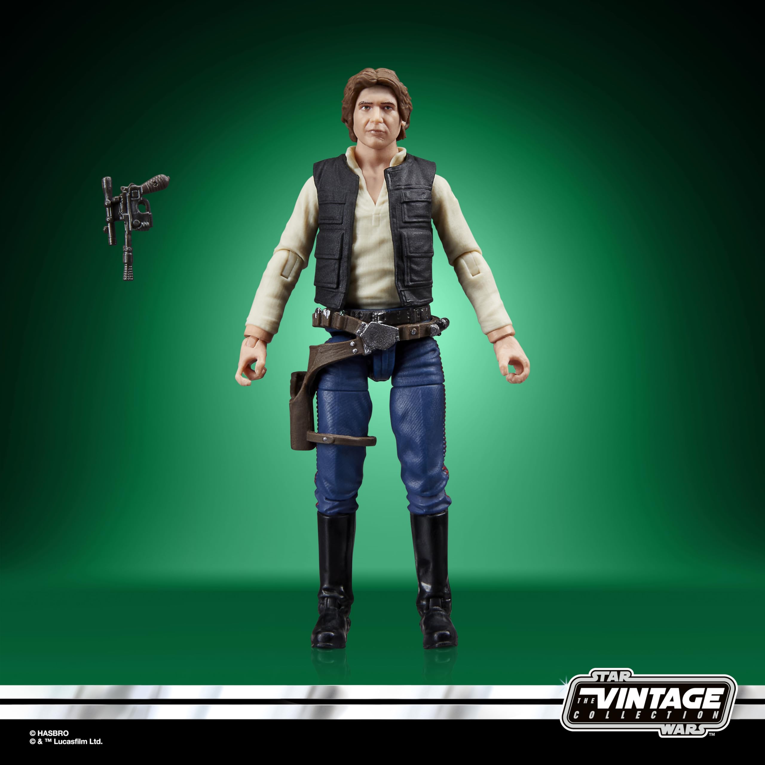 Star Wars The Vintage Collection Han Solo Action Figure, A New Hope 3