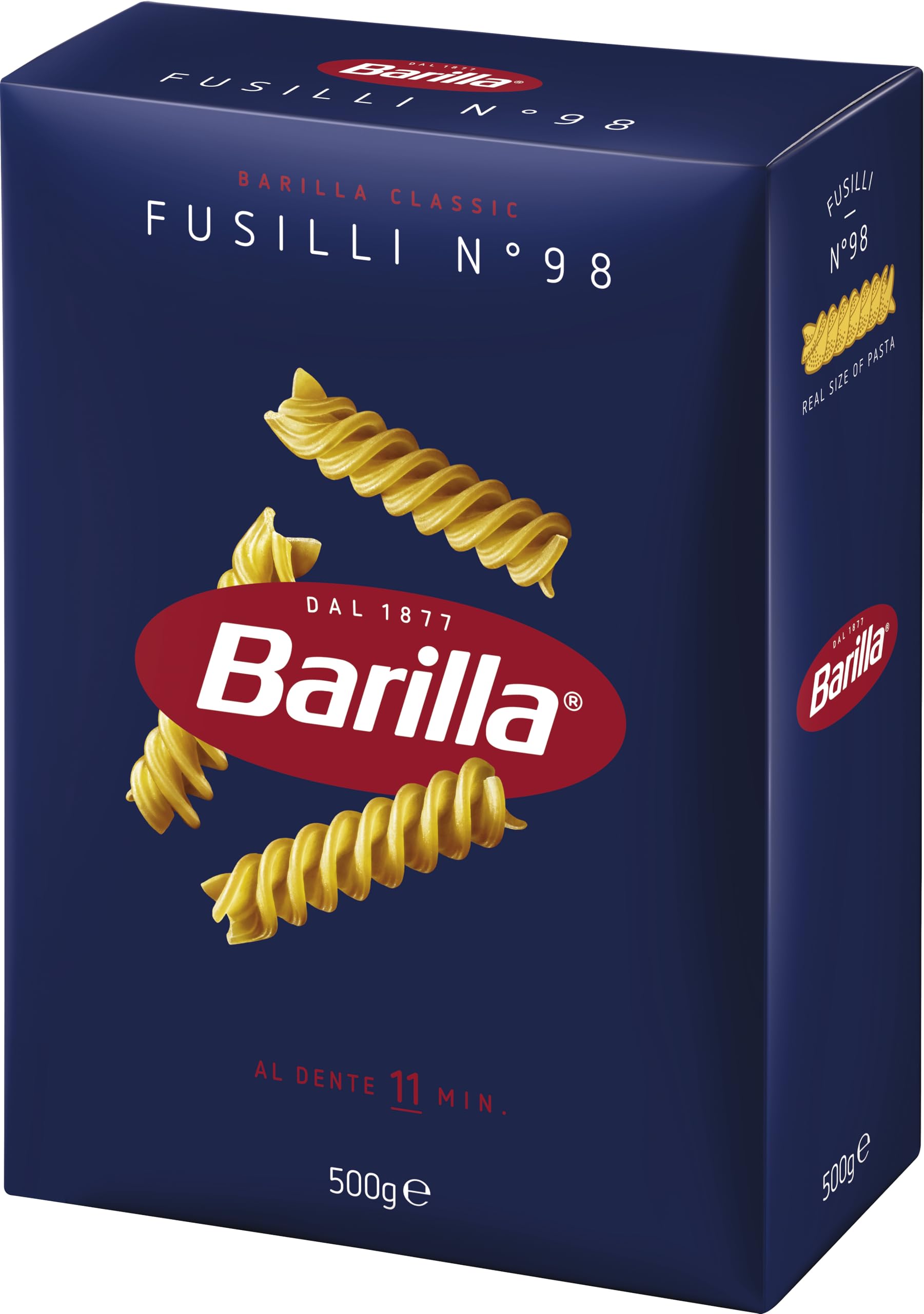 Barilla Fusilli – Authentic Italian Pasta Made with Durum Wheat – 500g 8