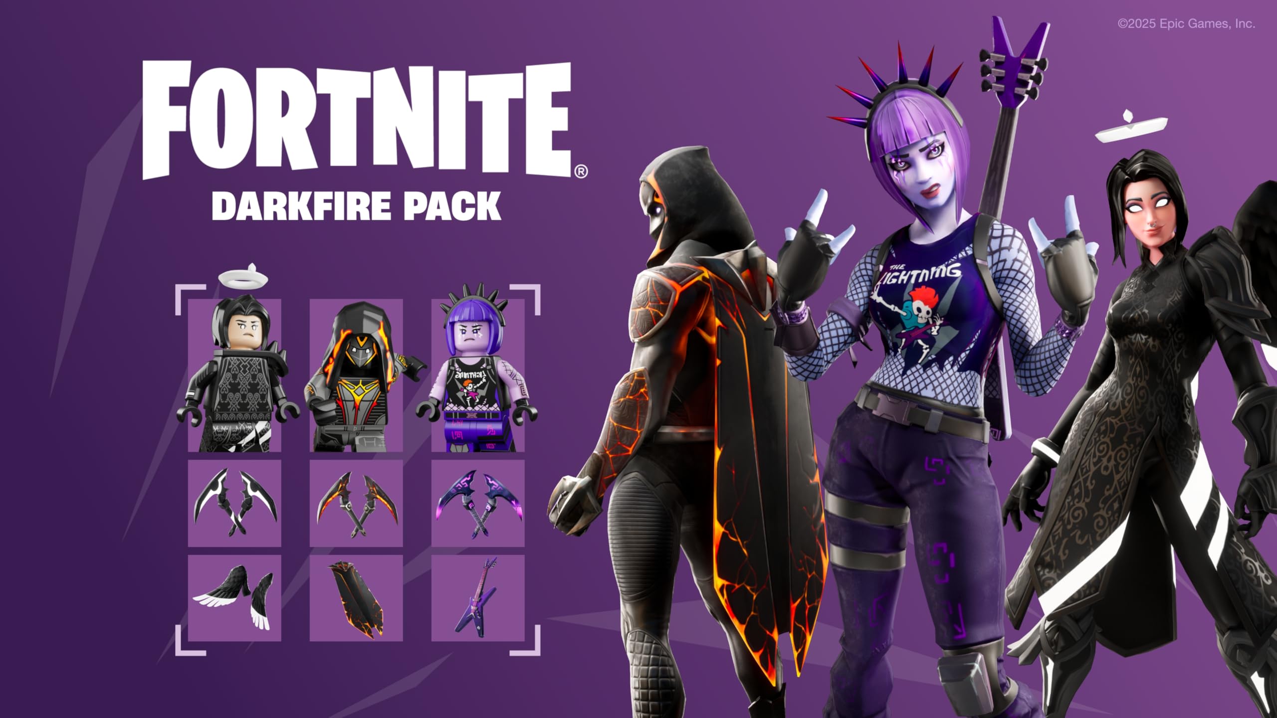 Epic Games - Fortnite Darkfire & Ice Bundle (Download Code) for Nintendo Switch 7
