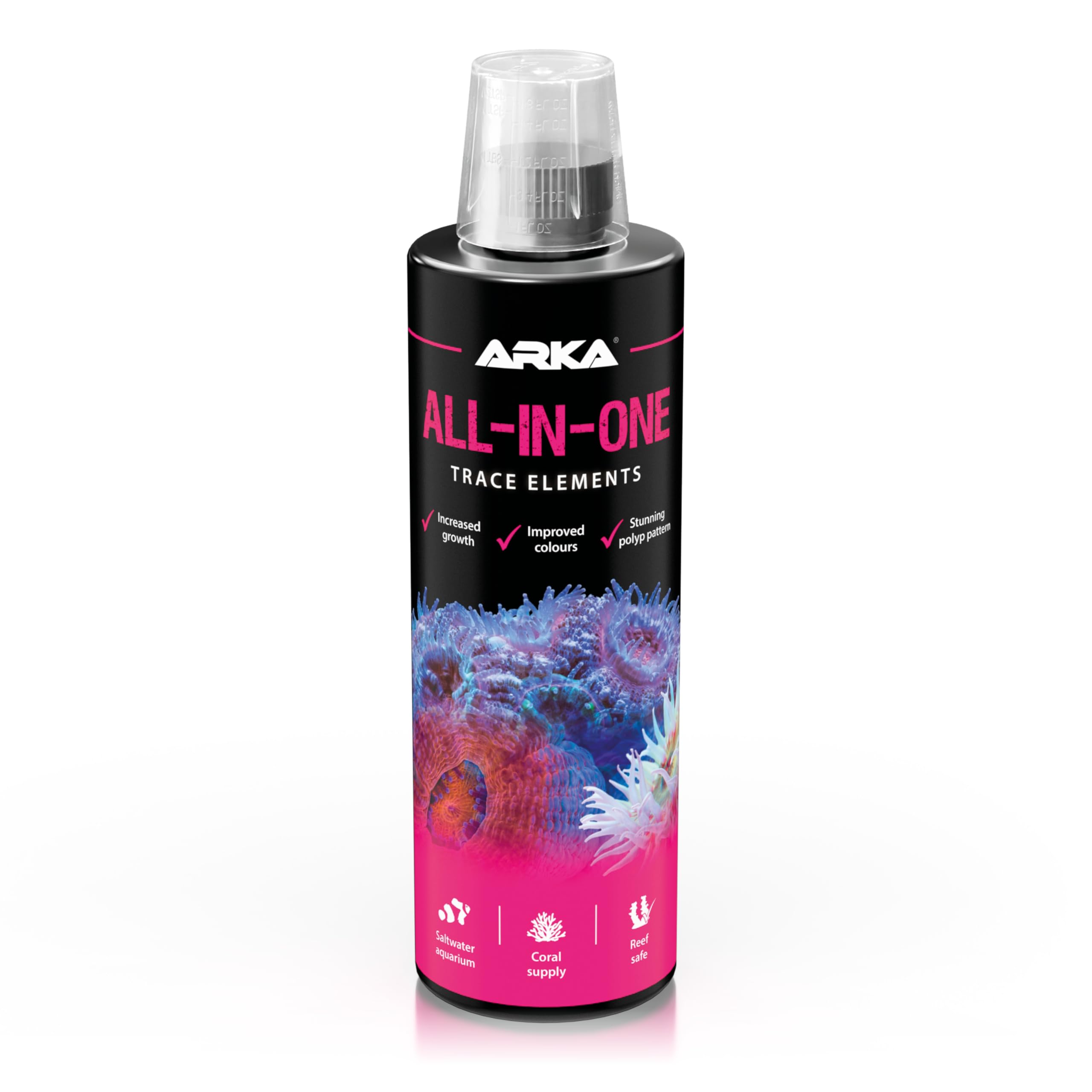 ARKA All-In-One Coral Supplement Reef Aquarium - Complete Dosing 473 ml