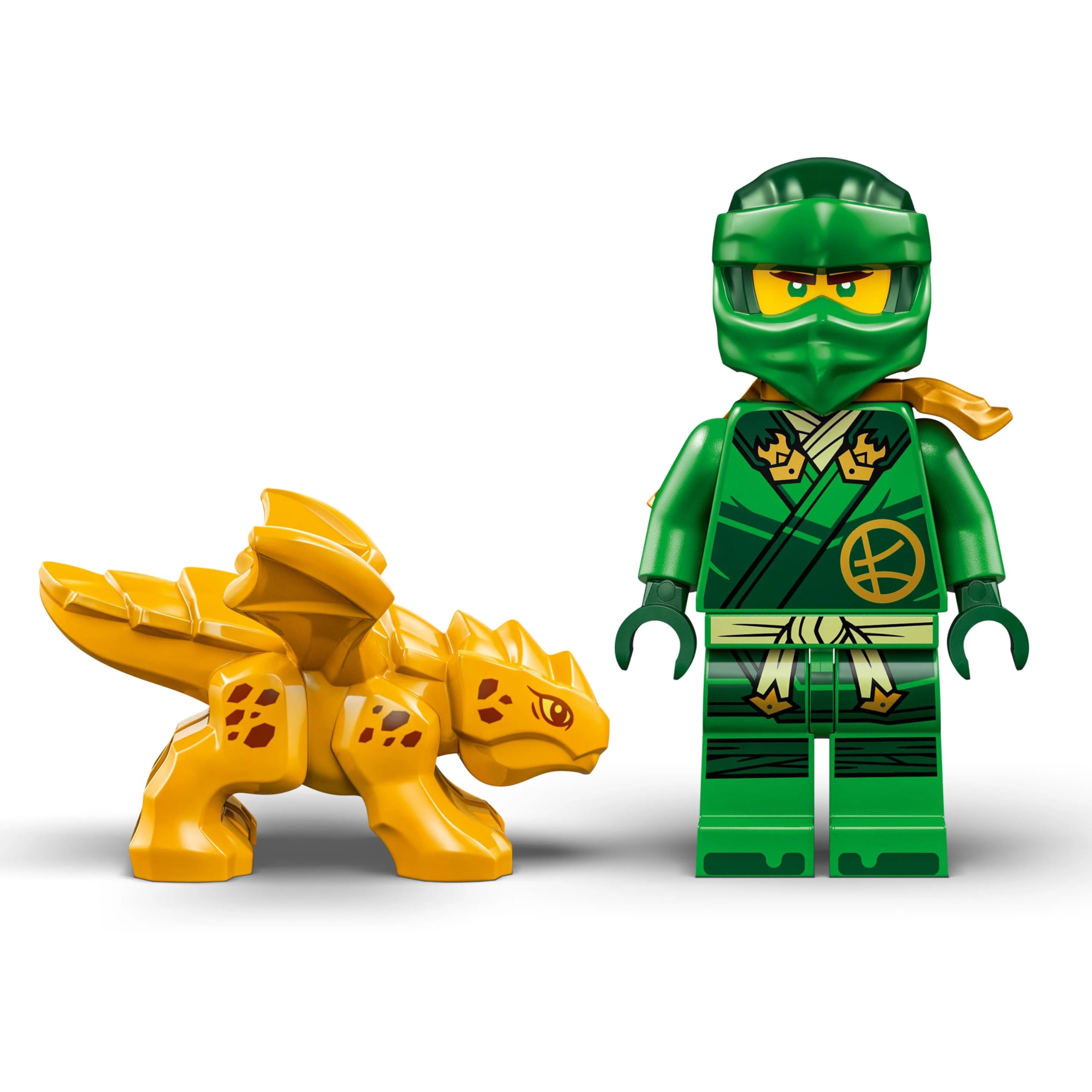 LEGO NINJAGO Lloyd’s Green Forest Dragon - Building Playset with 2 Minifigures for Ages 6+ 4