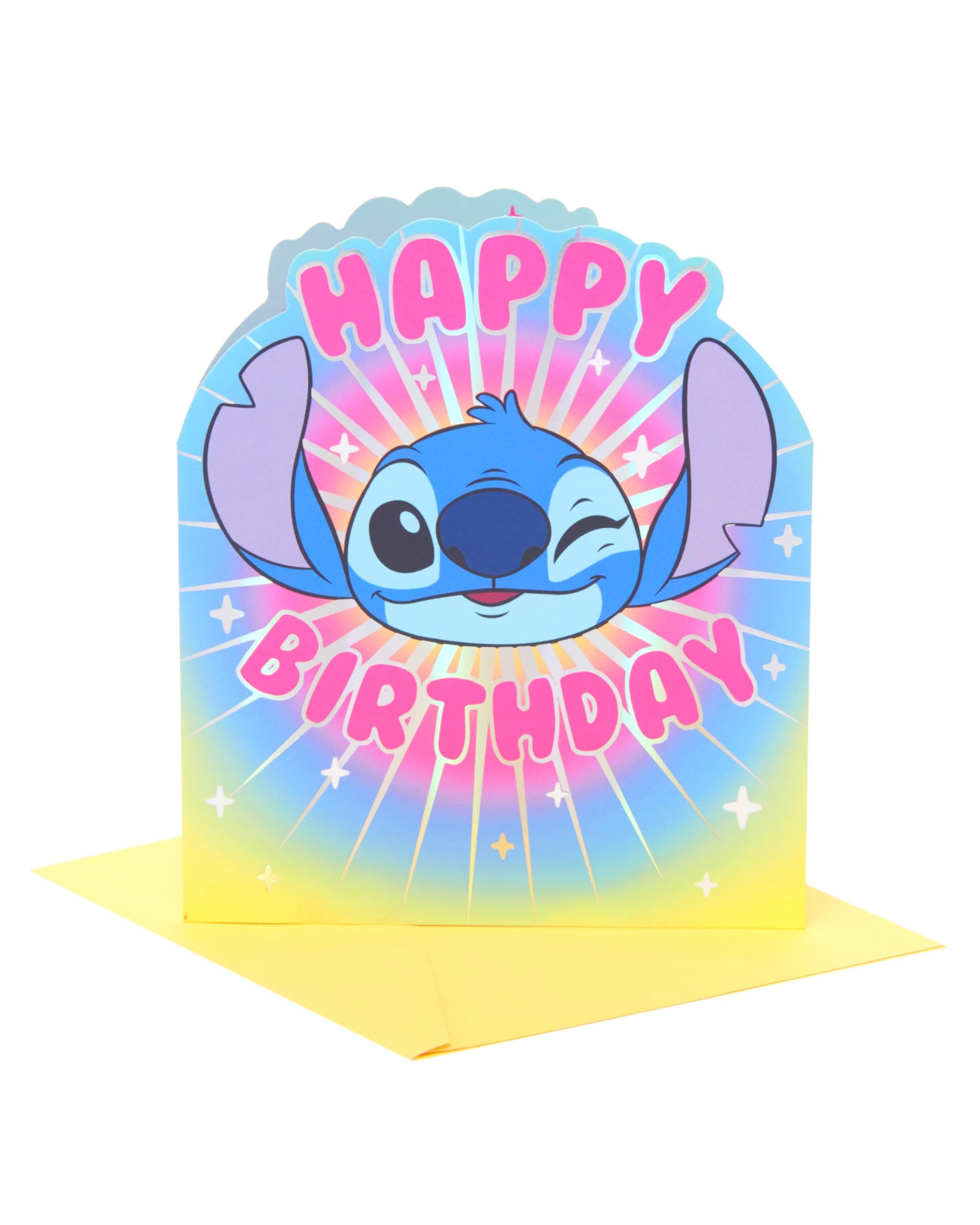 Disney Lilo & Stitch Birthday Card - Happy Birthday Presents - Him / Her - 1