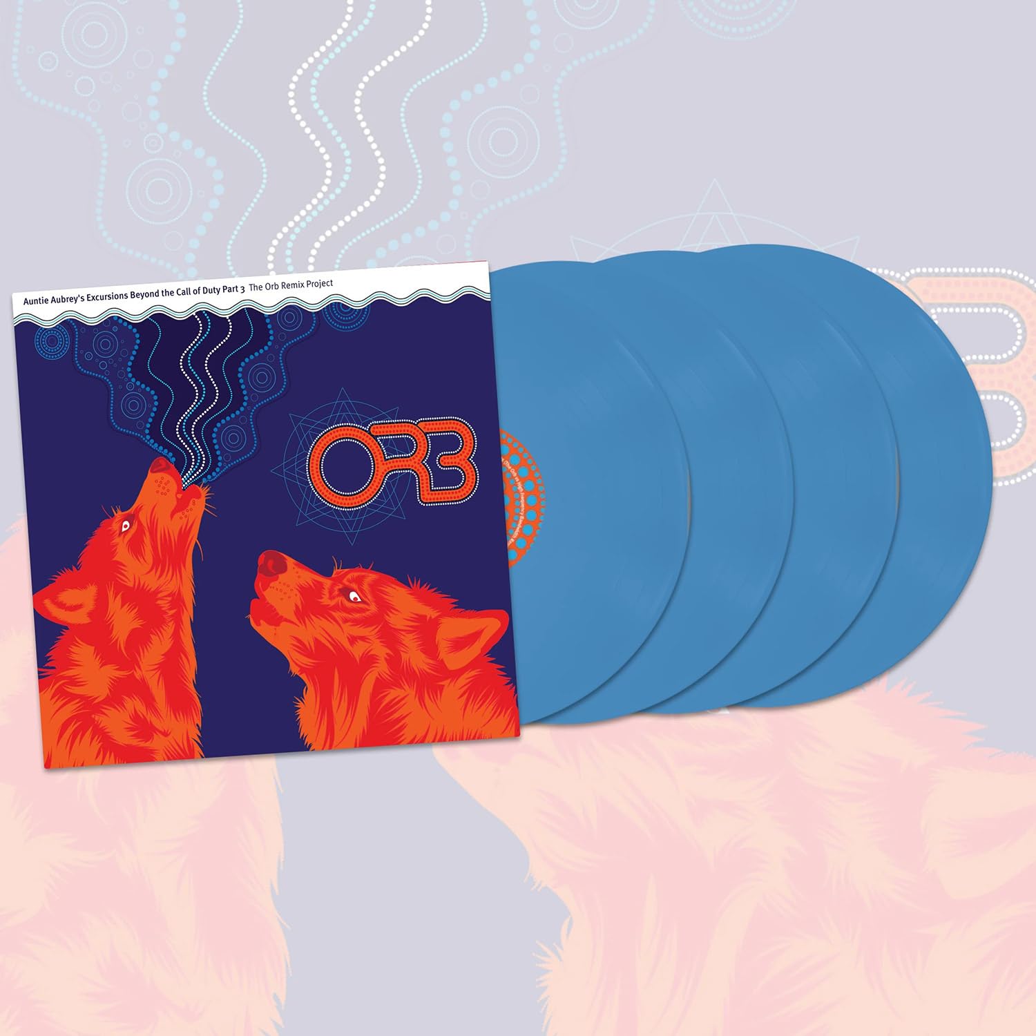 Zach Top - AUNTIE AUBREY'S EXCURSIONS BEYOND THE CALL OF DUTY PART 3: THE ORB REMIX PROJECT [4LP Vinyl]