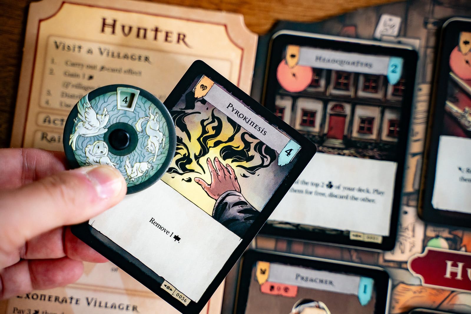 Capstone Games Pagan: The Fate of Roanoke - Asymmetrical 2-Player Card Game 7