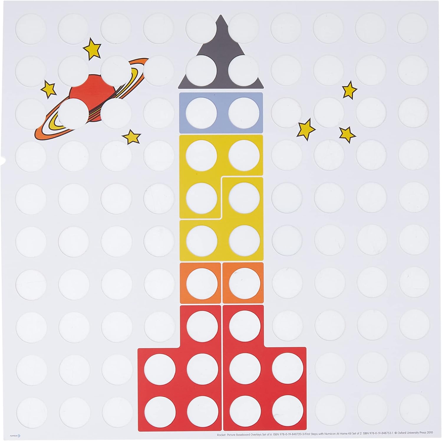 Numicon - Picture Baseboard Overlays Educational Tool 3