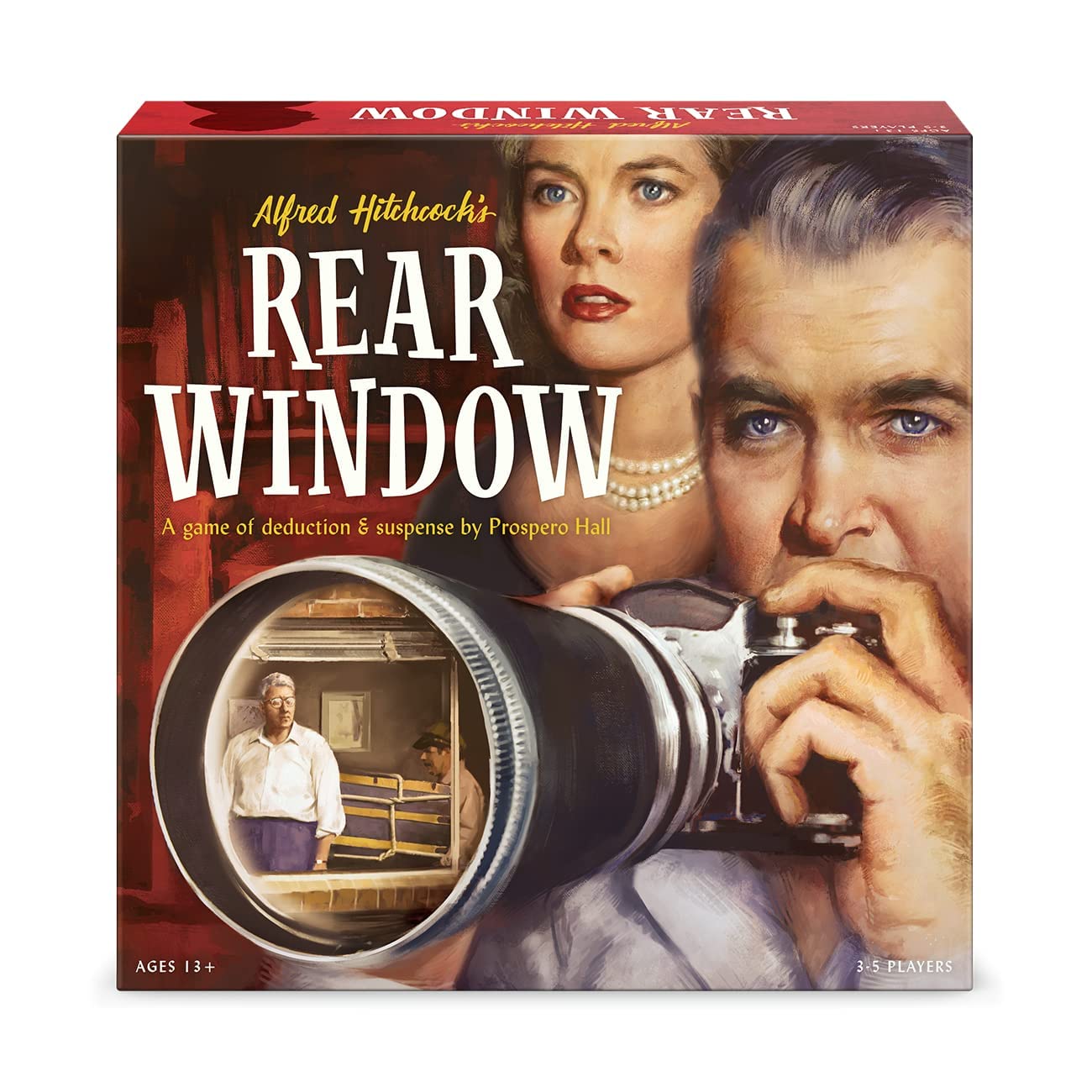 FUNKO GAMES Rear Window Strategy Board Game | Ages 13+ | Standard Edition
