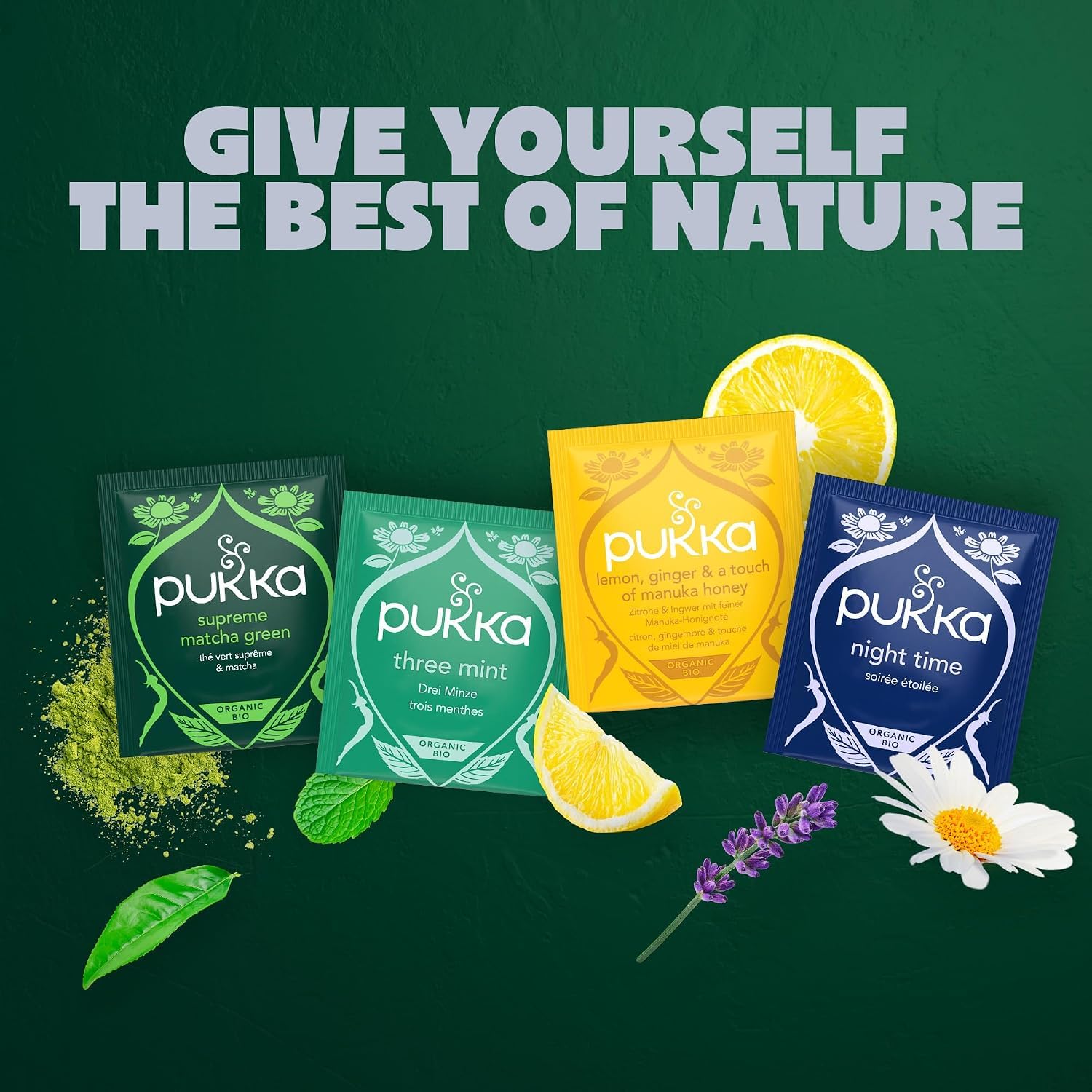 Pukka Herbs Organic Herbal Tea Variety Pack - Caffeine Free | 20 Tea Bags | Plant-Based 3
