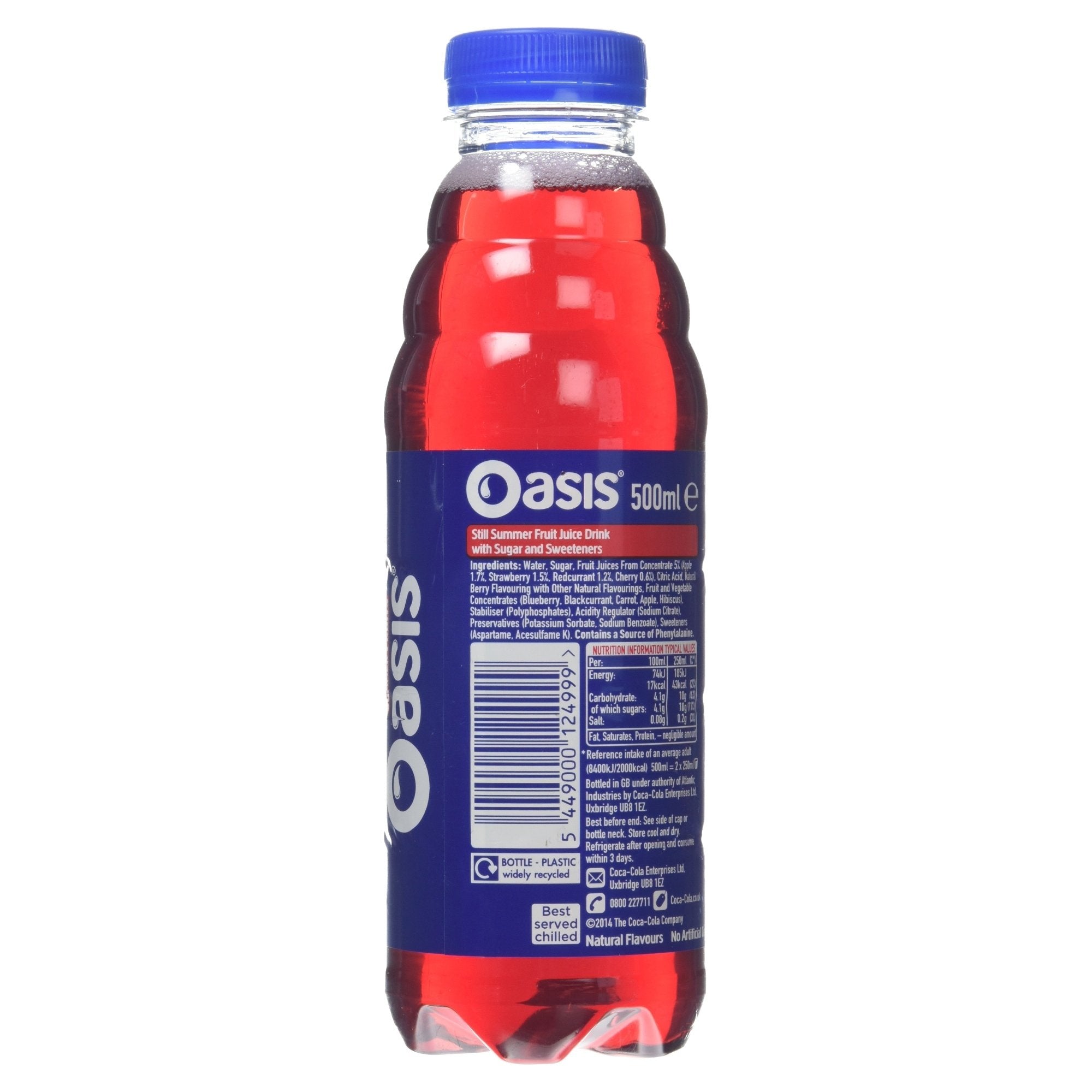 OASIS - Summer Fruits Still Drink (500ml) 4