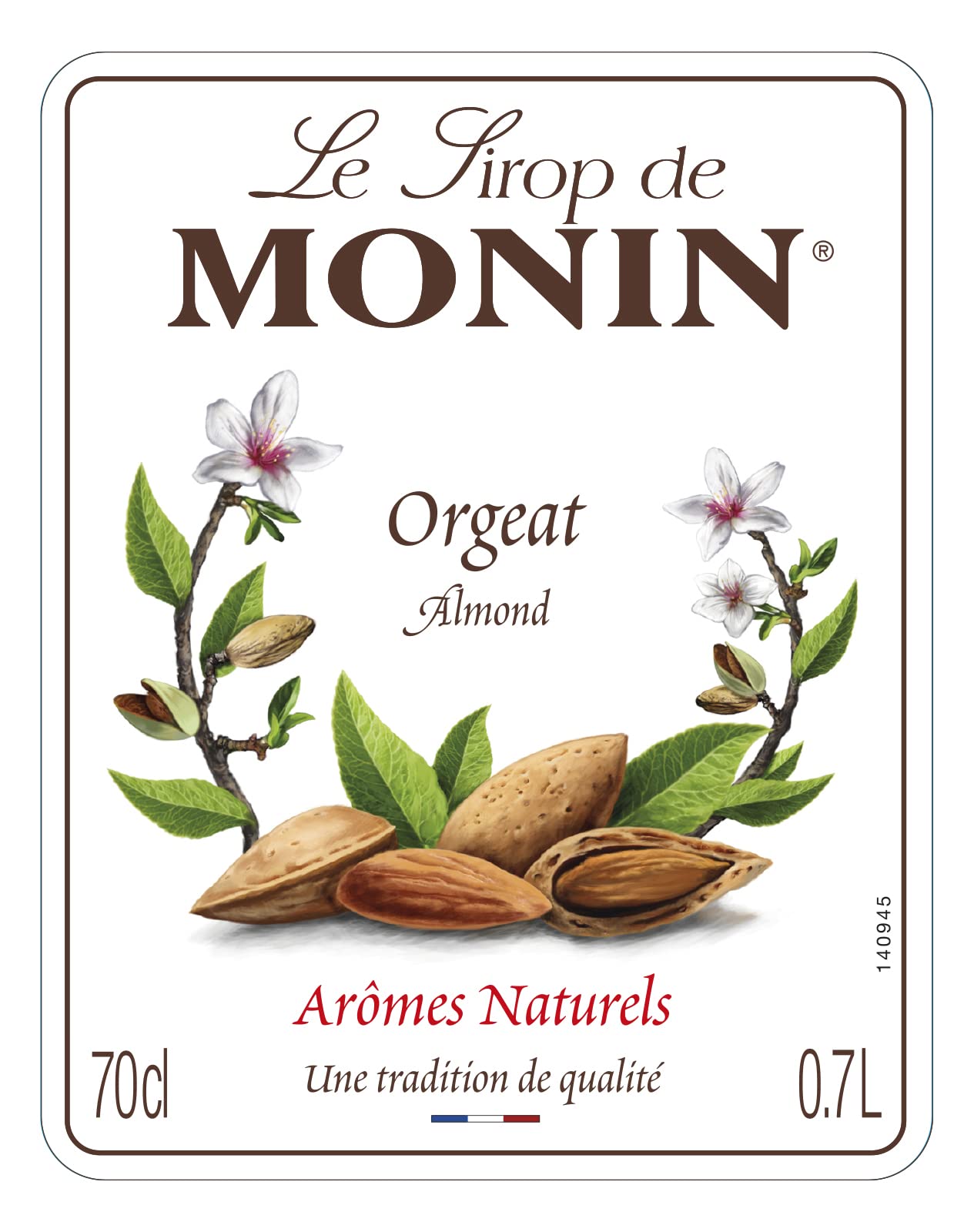MONIN Premium Almond Orgeat Syrup 700ml - Vegan, Natural Flavouring for Cocktails & Coffee 8